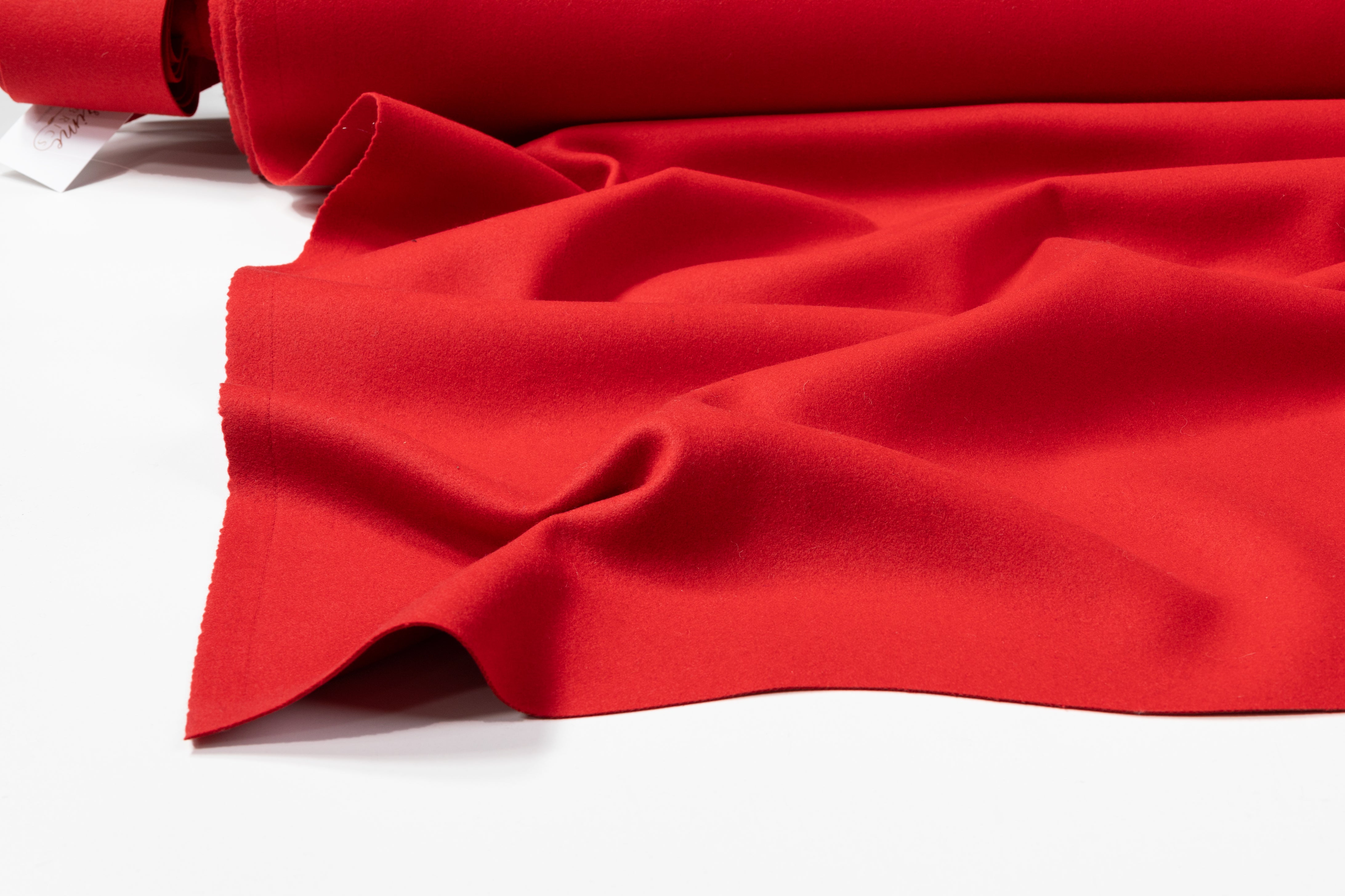 Double Faced Italian Wool Felt - Red