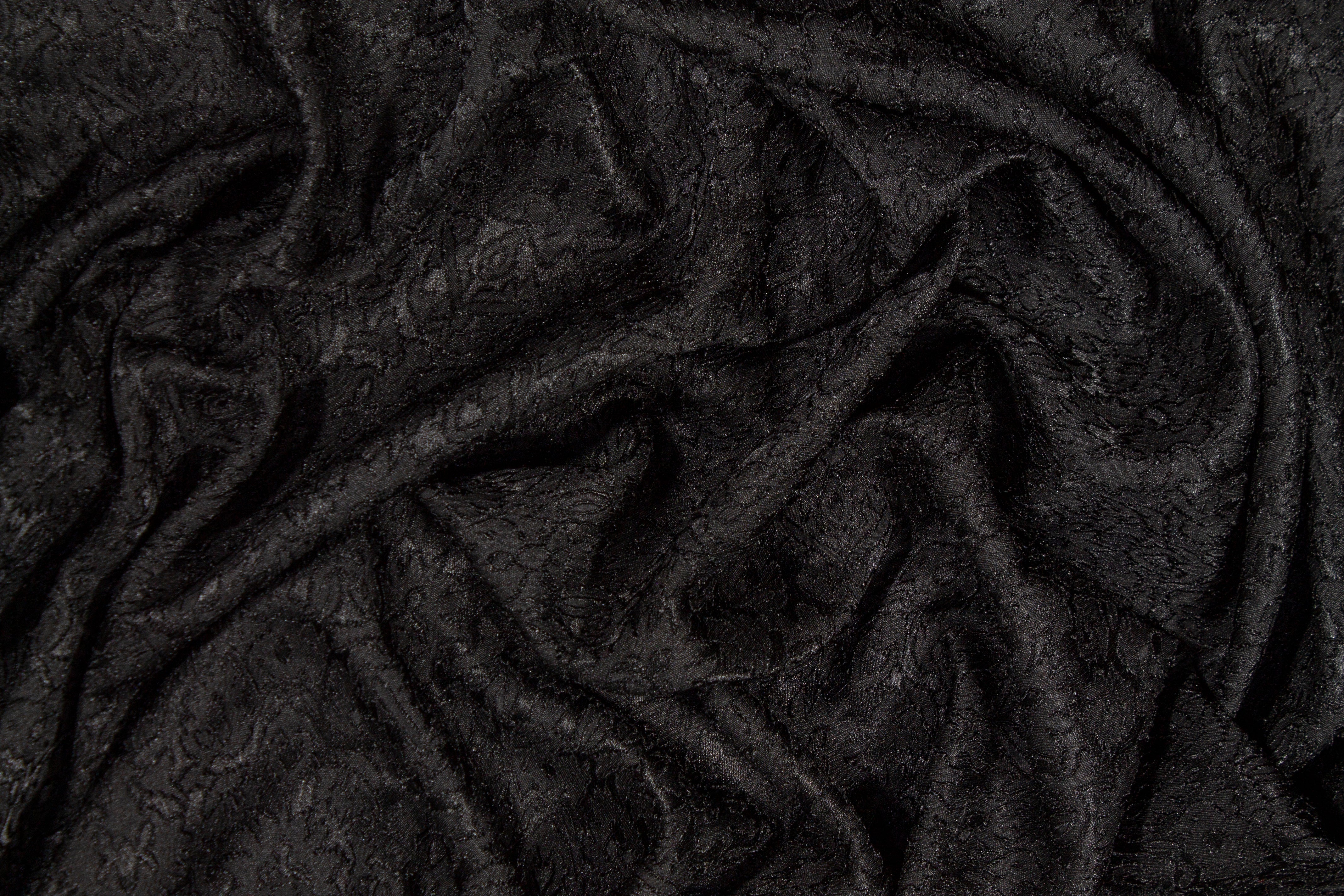 Abstract Brocade - Black