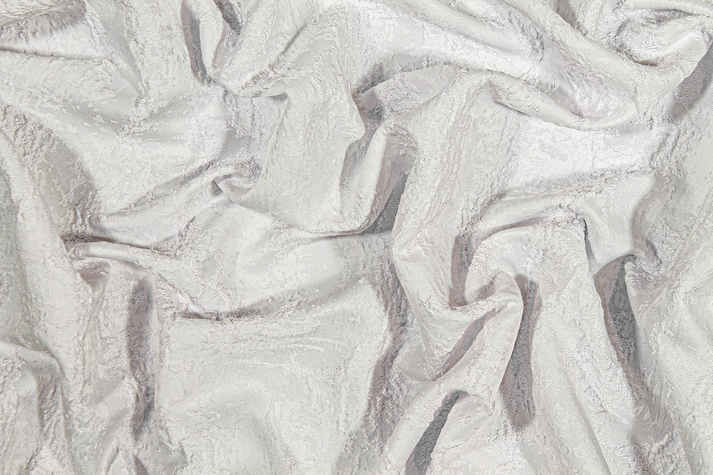 Textured Brocade - White