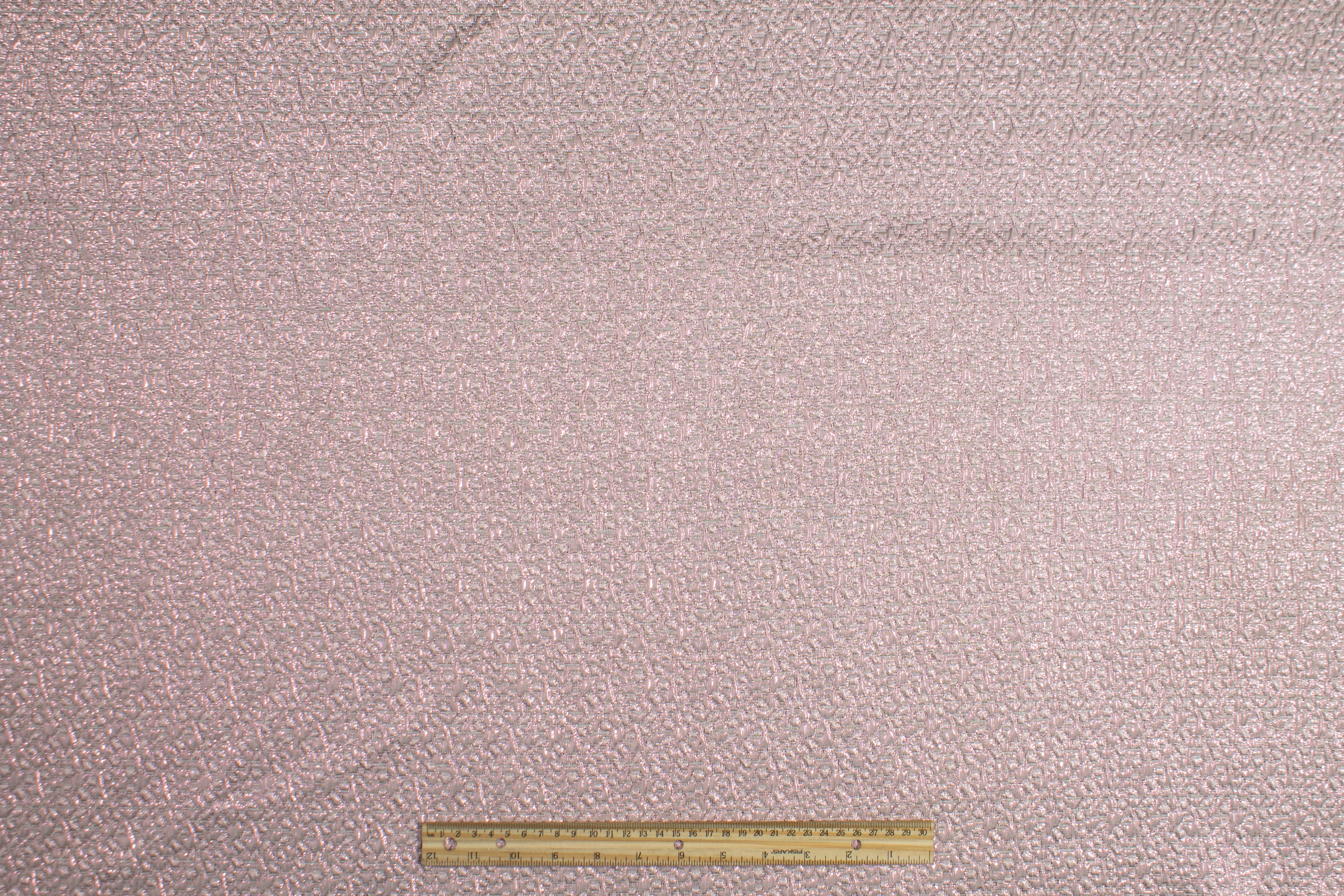 Crushed Metallic Brocade - Pink