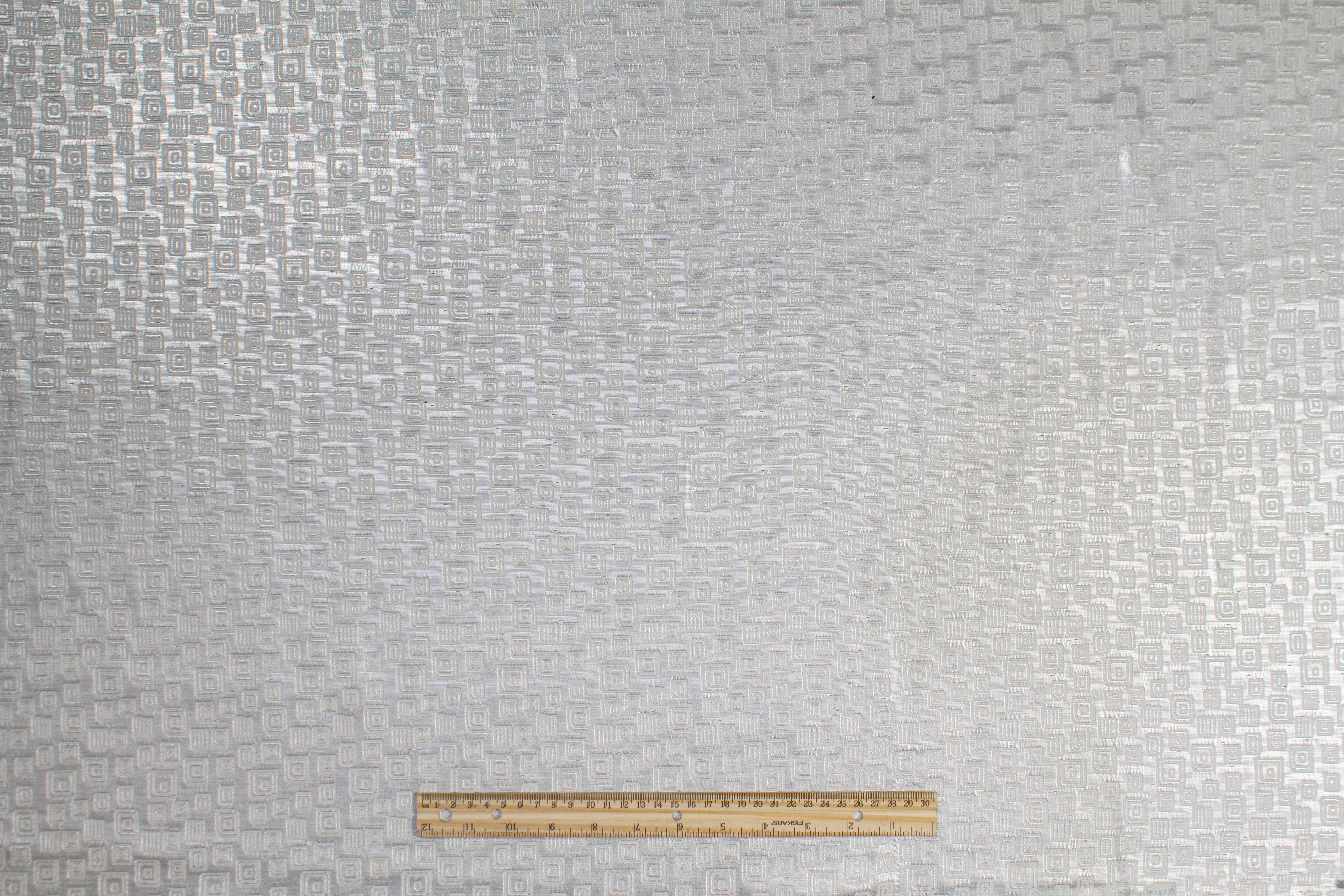 Metallic Brocade - Silver