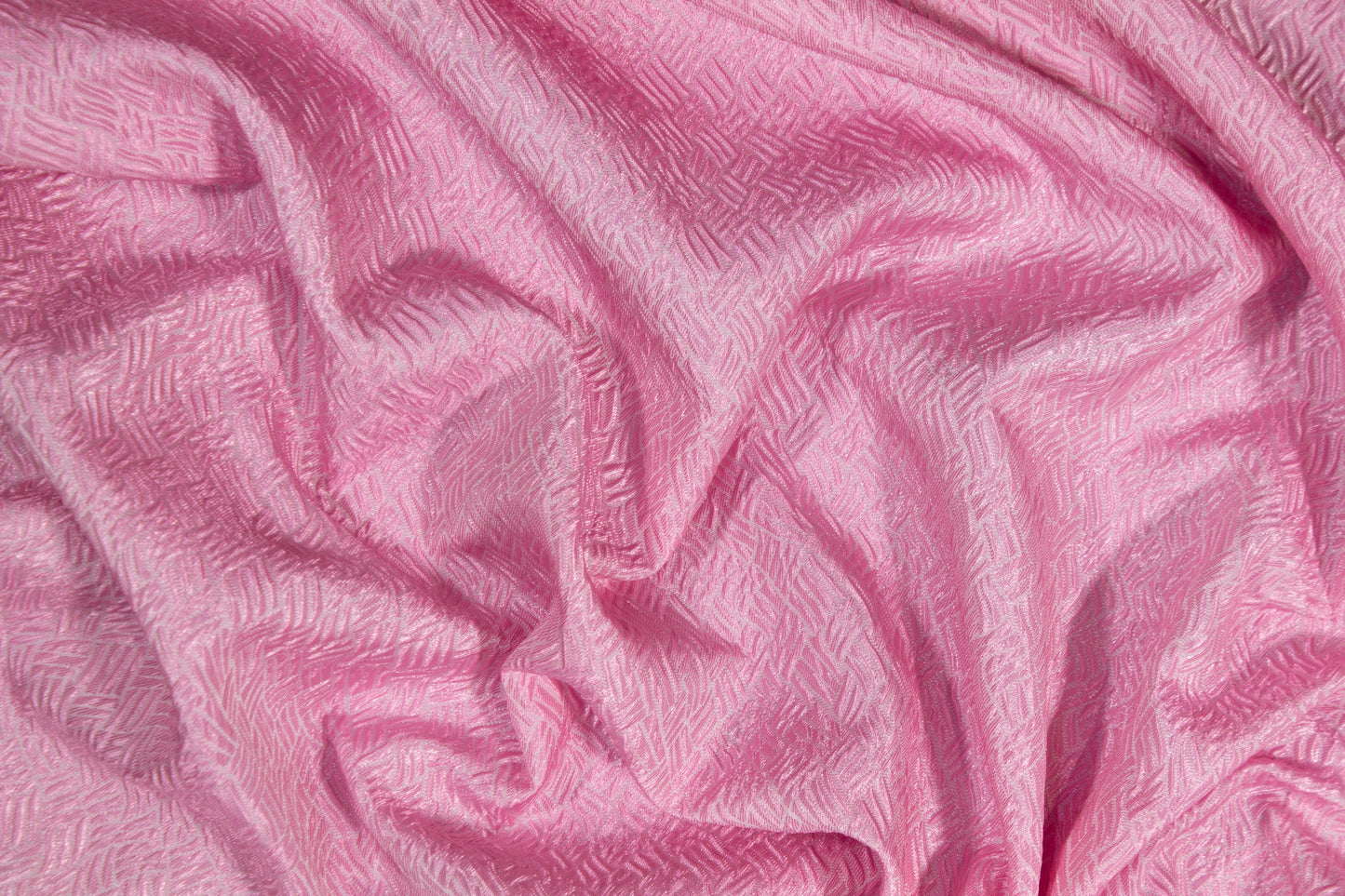 Crushed Brocade - Pink