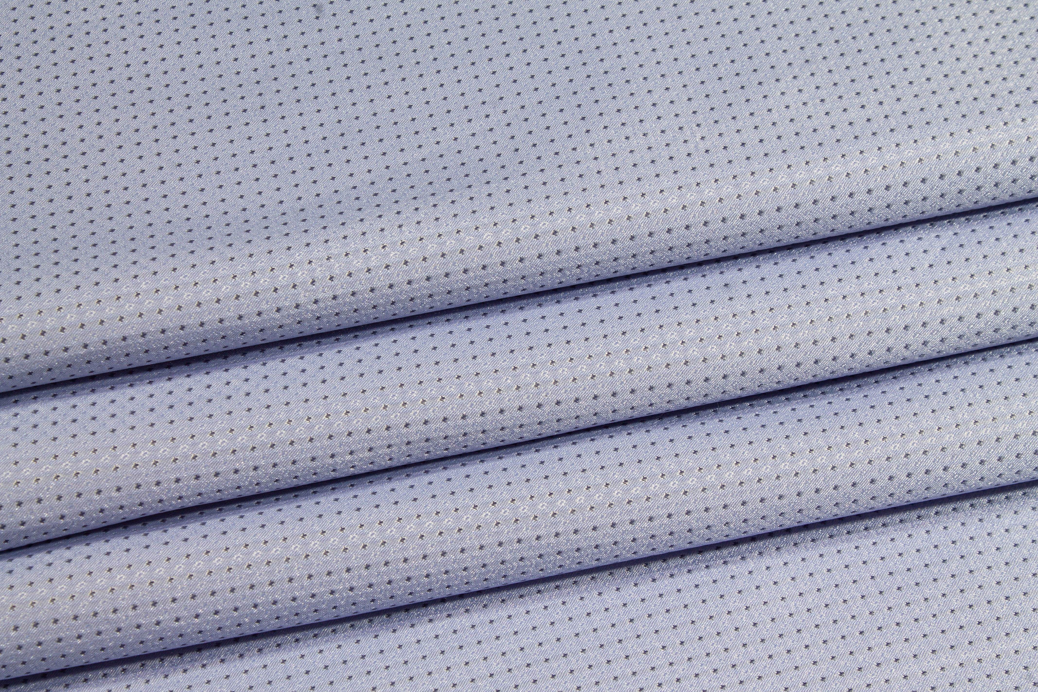 Pin Dot Jacquard - Periwinkle Blue