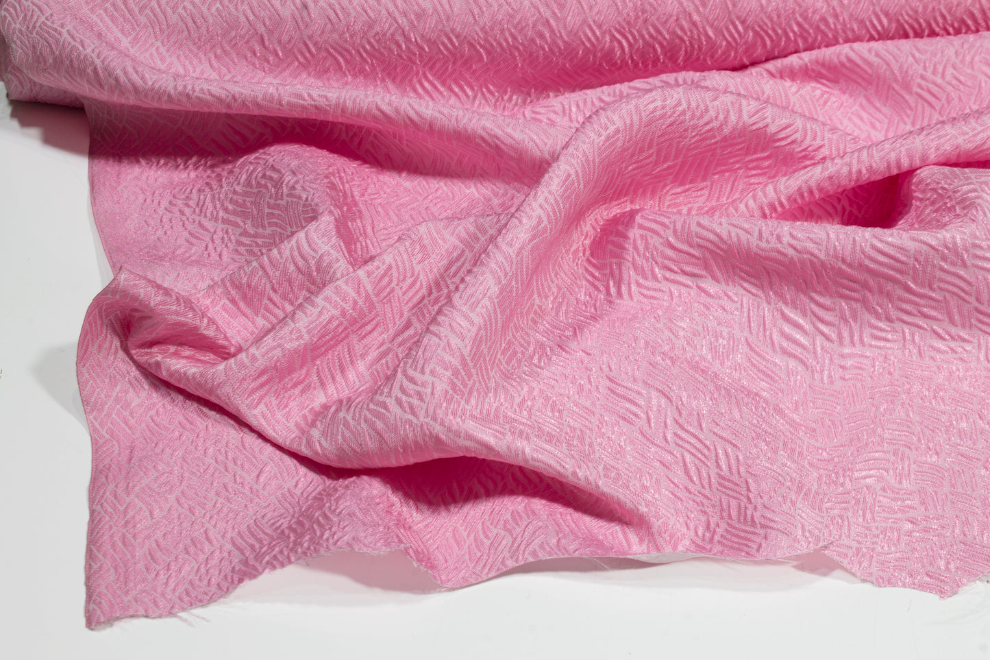 Crushed Brocade - Pink