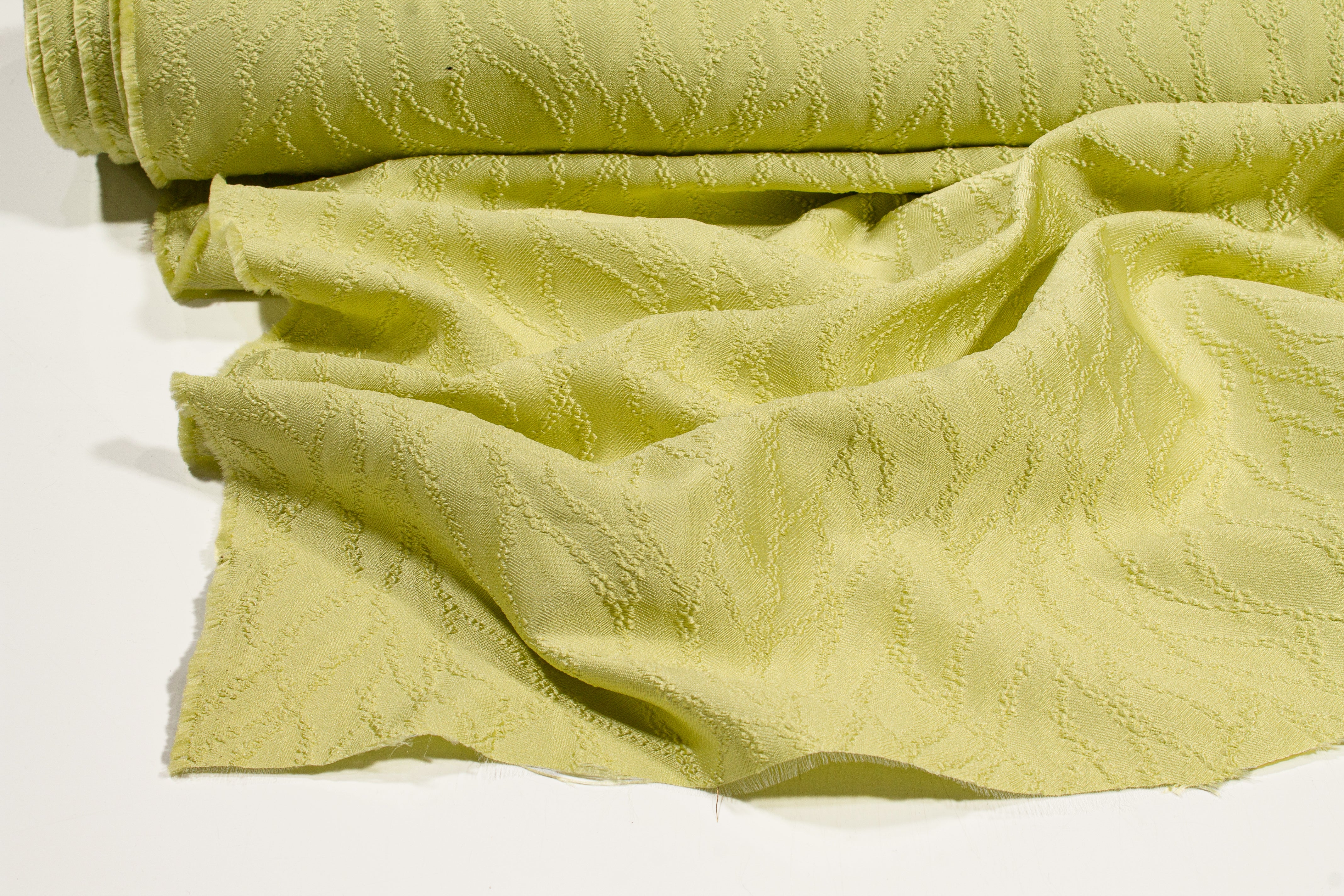 Abstract Brocade - Chartreuse