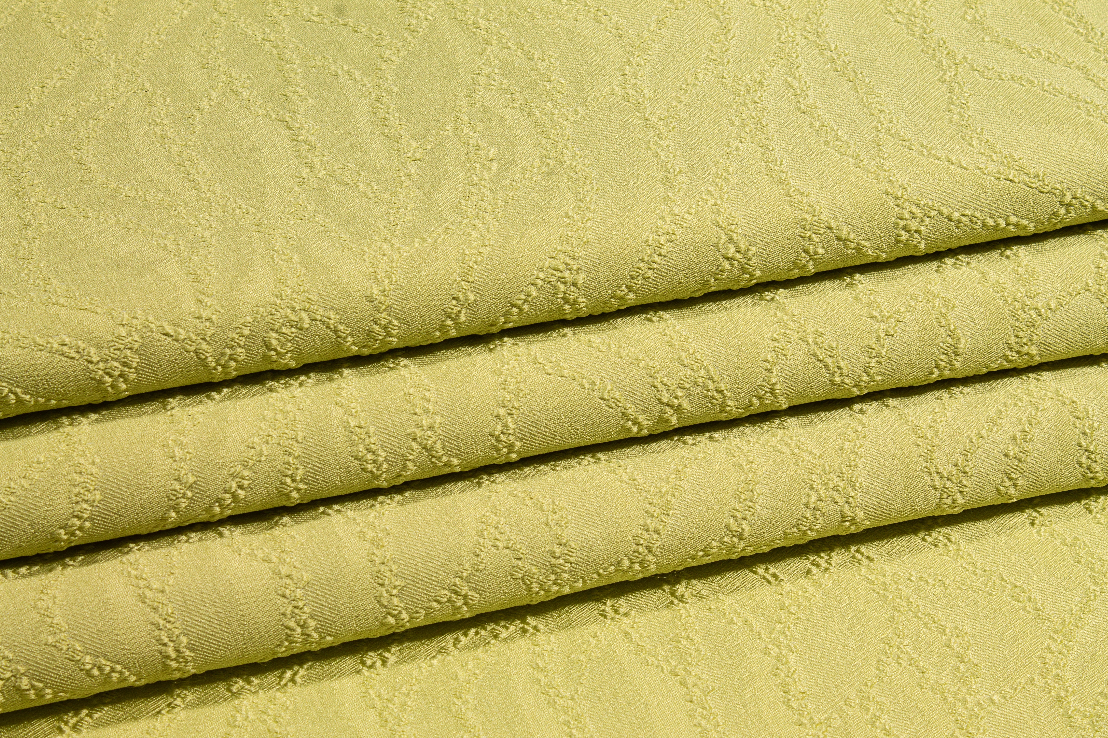 Abstract Brocade - Chartreuse