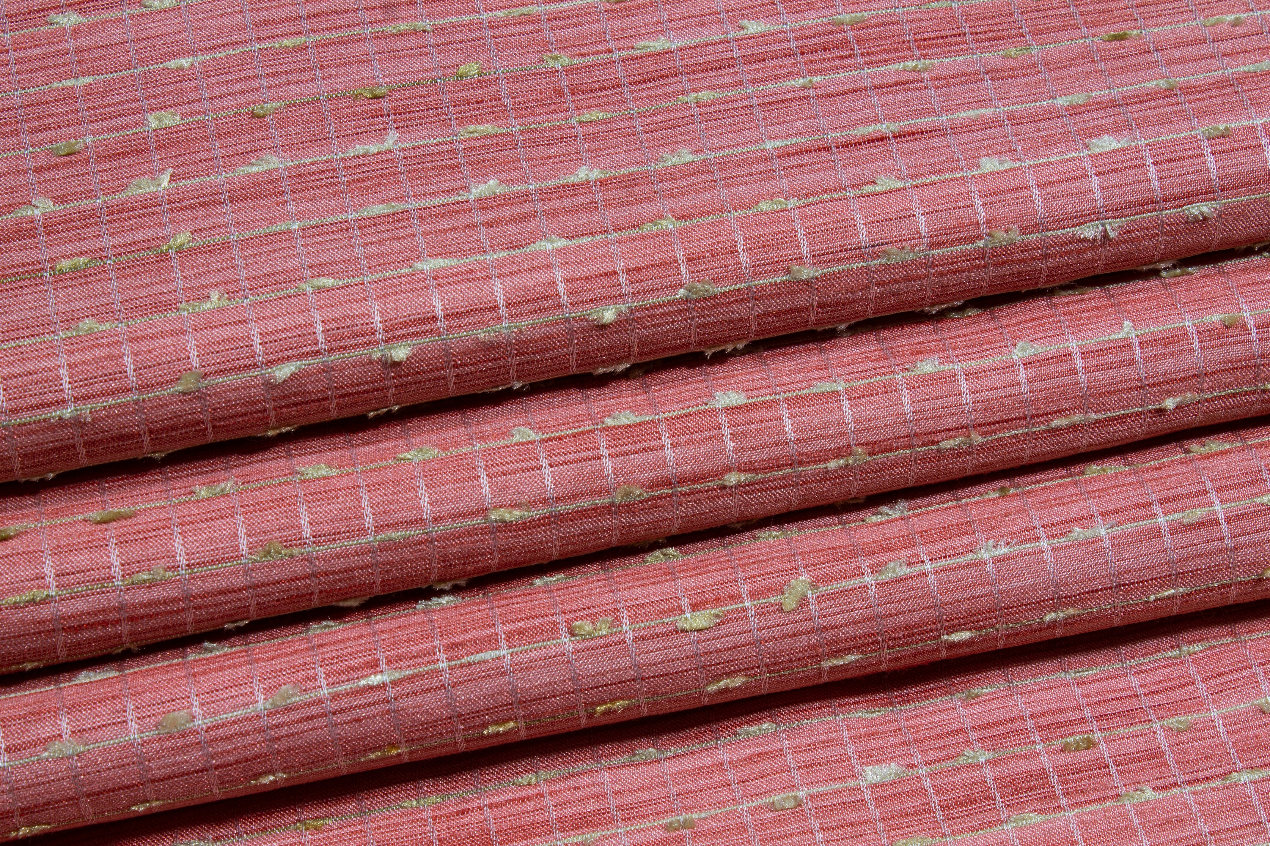 Embroidered Italian Jacquard - Pink