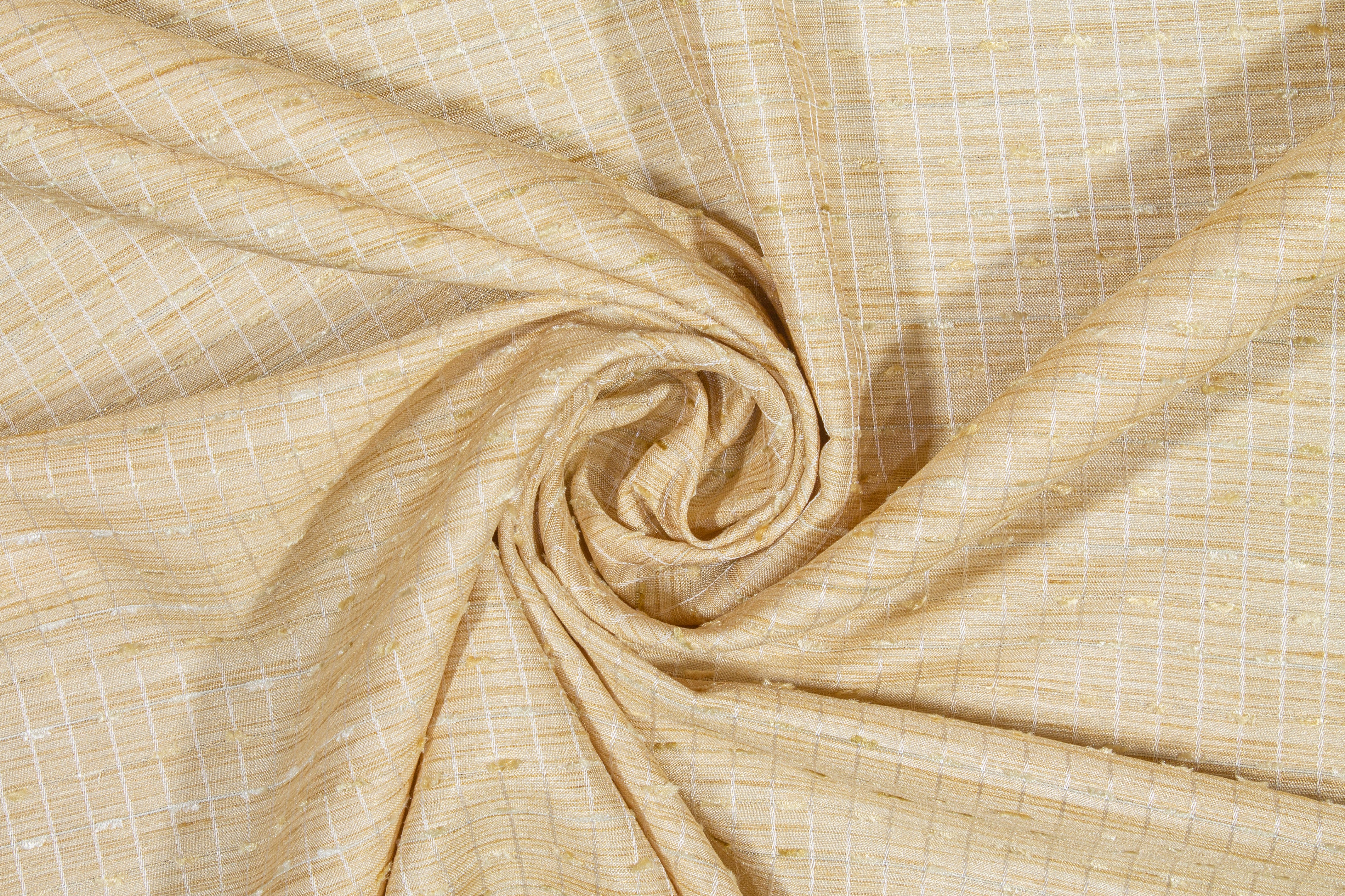 Embroidered Italian Jacquard - Khaki