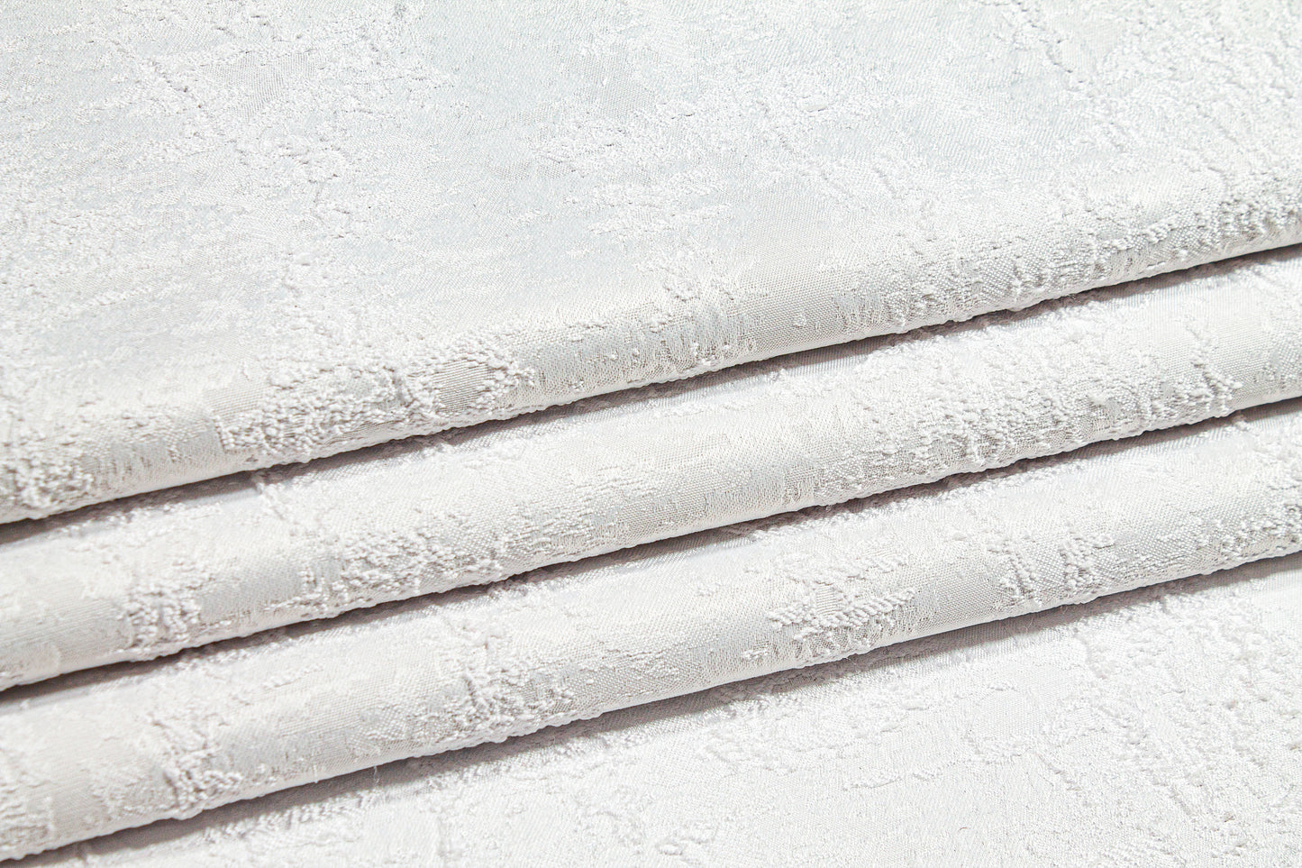 Textured Brocade - White