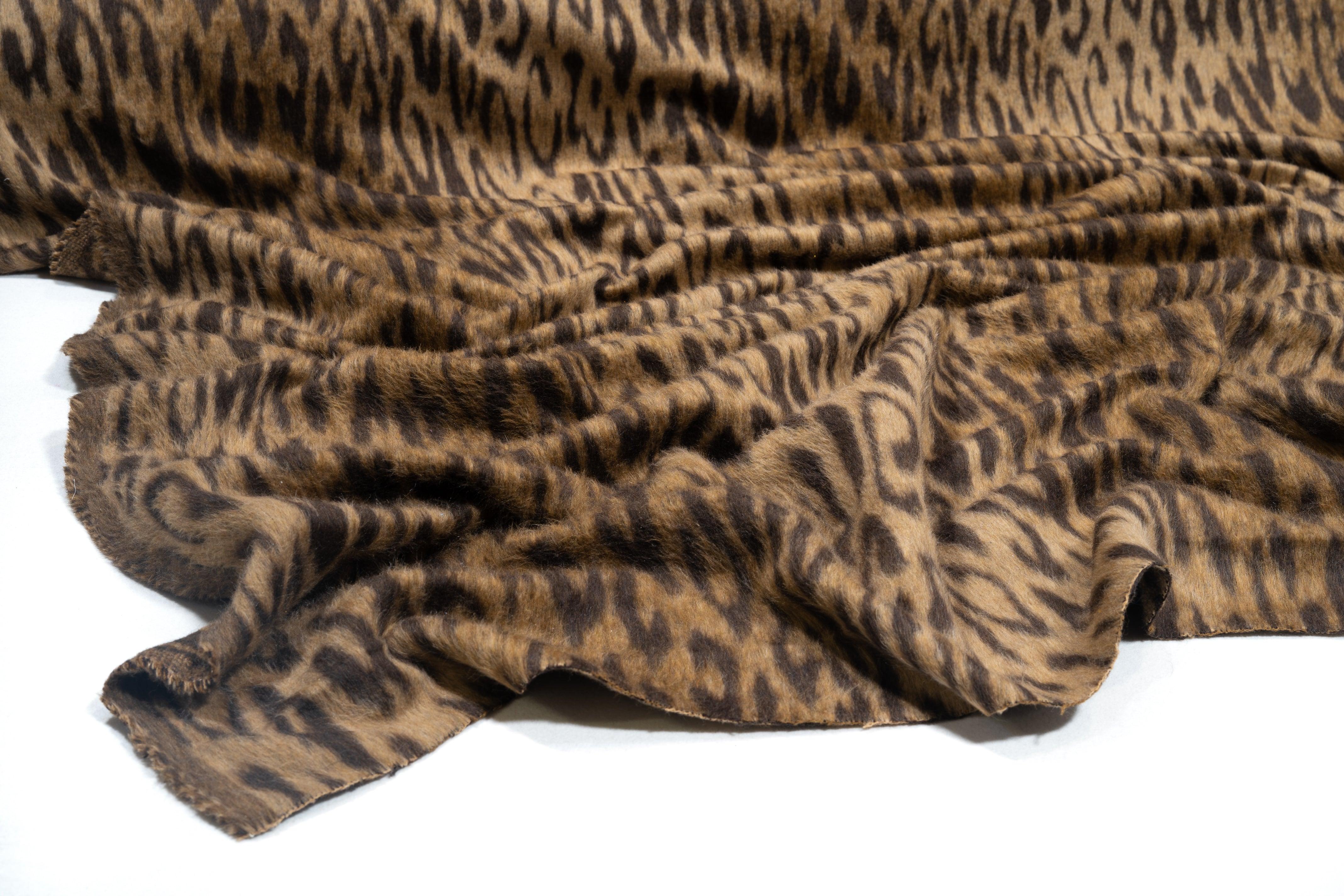 Animal Print Italian Wool - Prime Fabrics