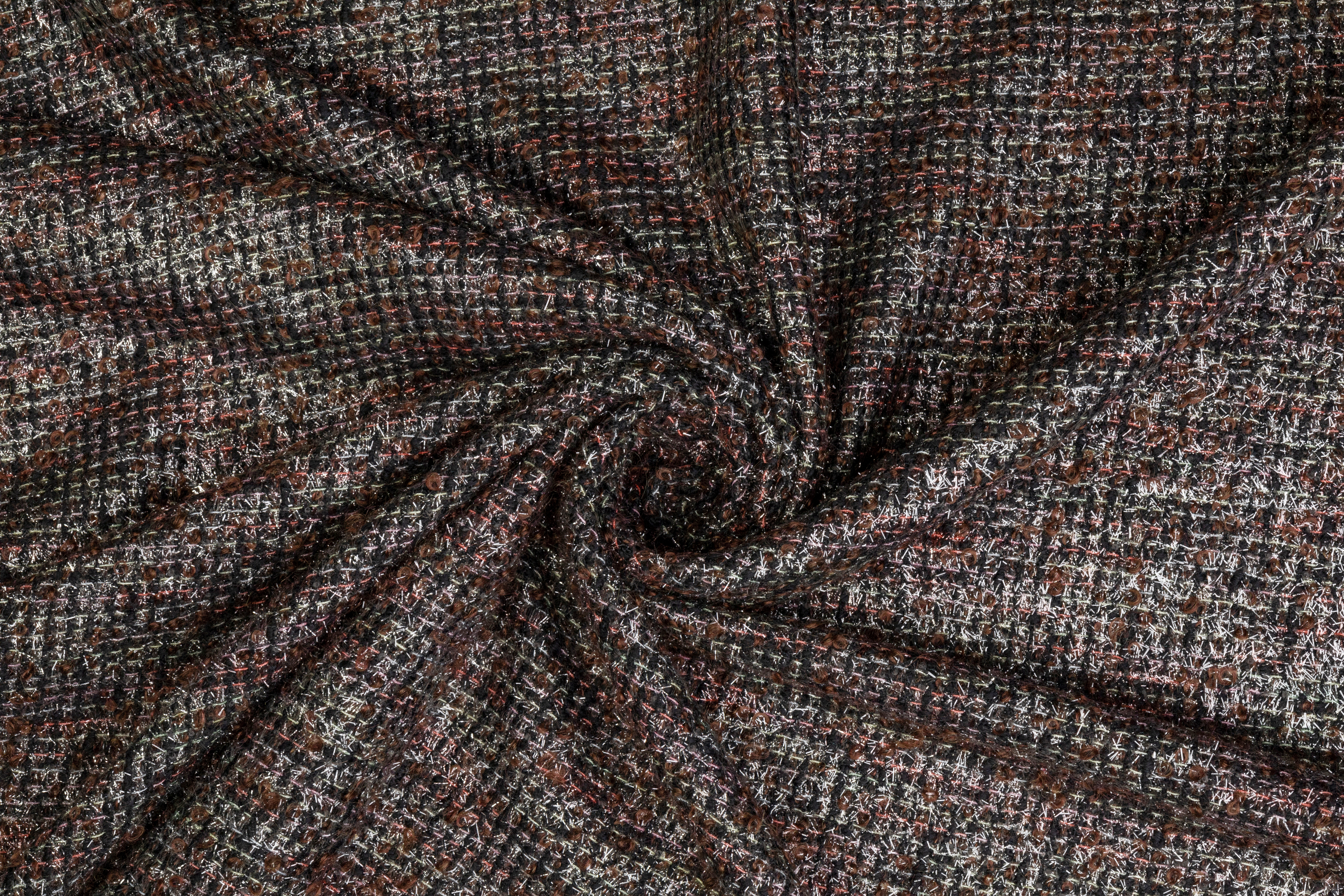 Metallic Wool Tweed - Multicolor - Prime Fabrics