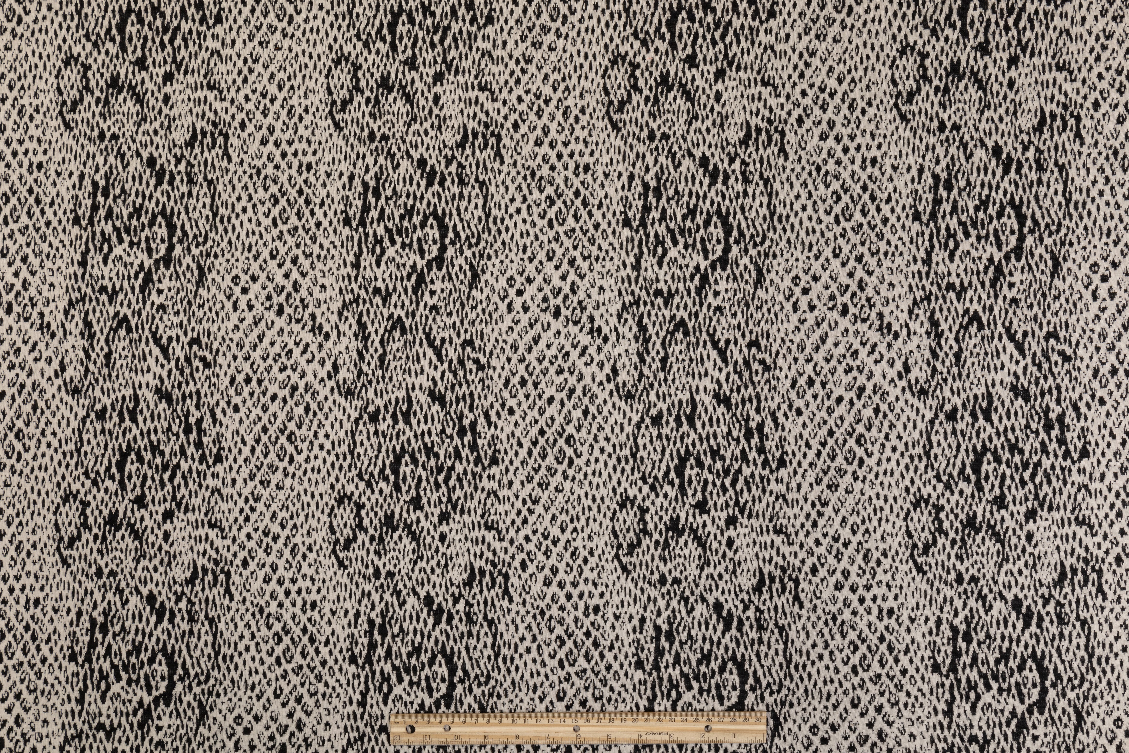 Snake Skin Jersey Knit - Taupe and Black