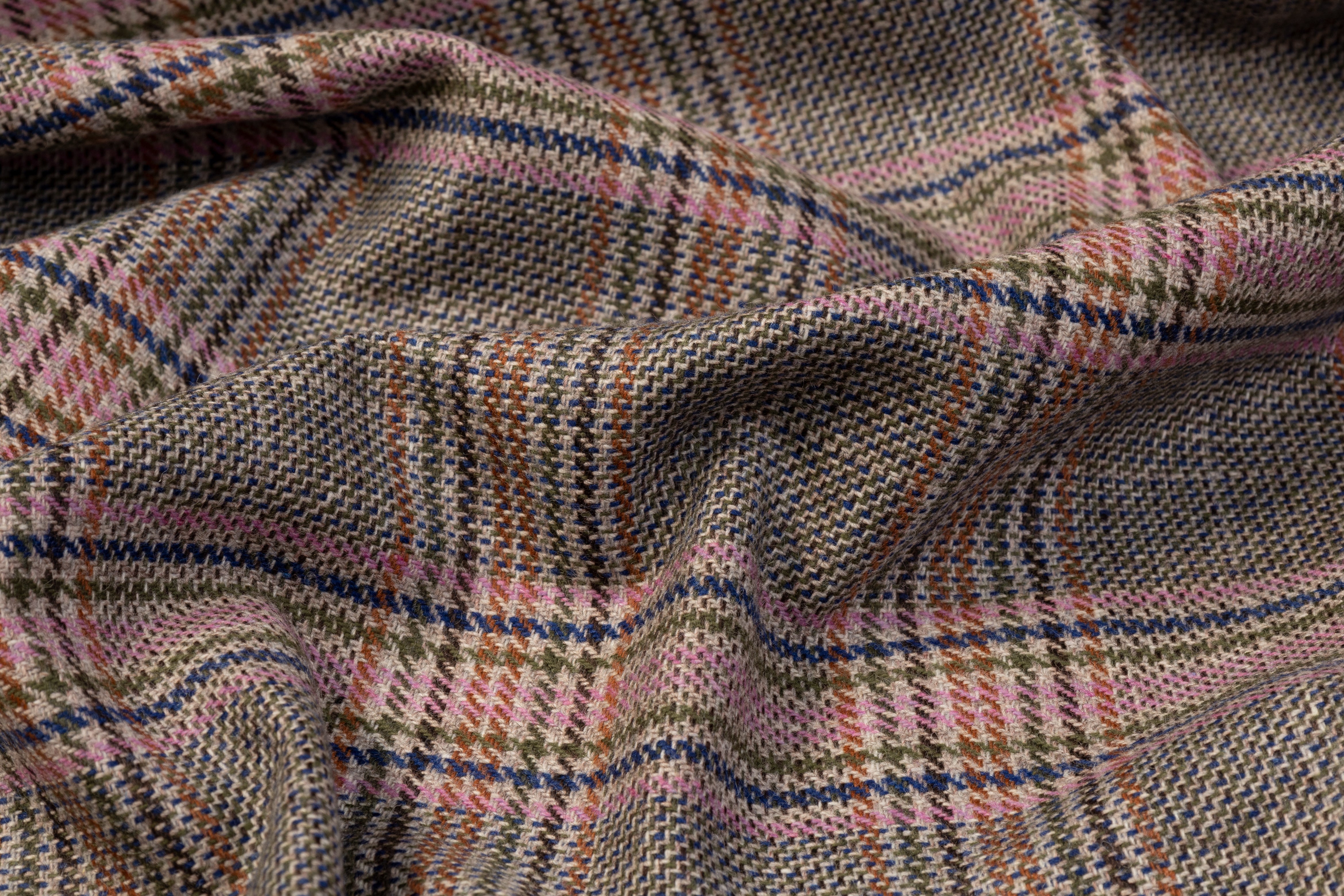 Italian Wool Nylon Suiting - Multicolor