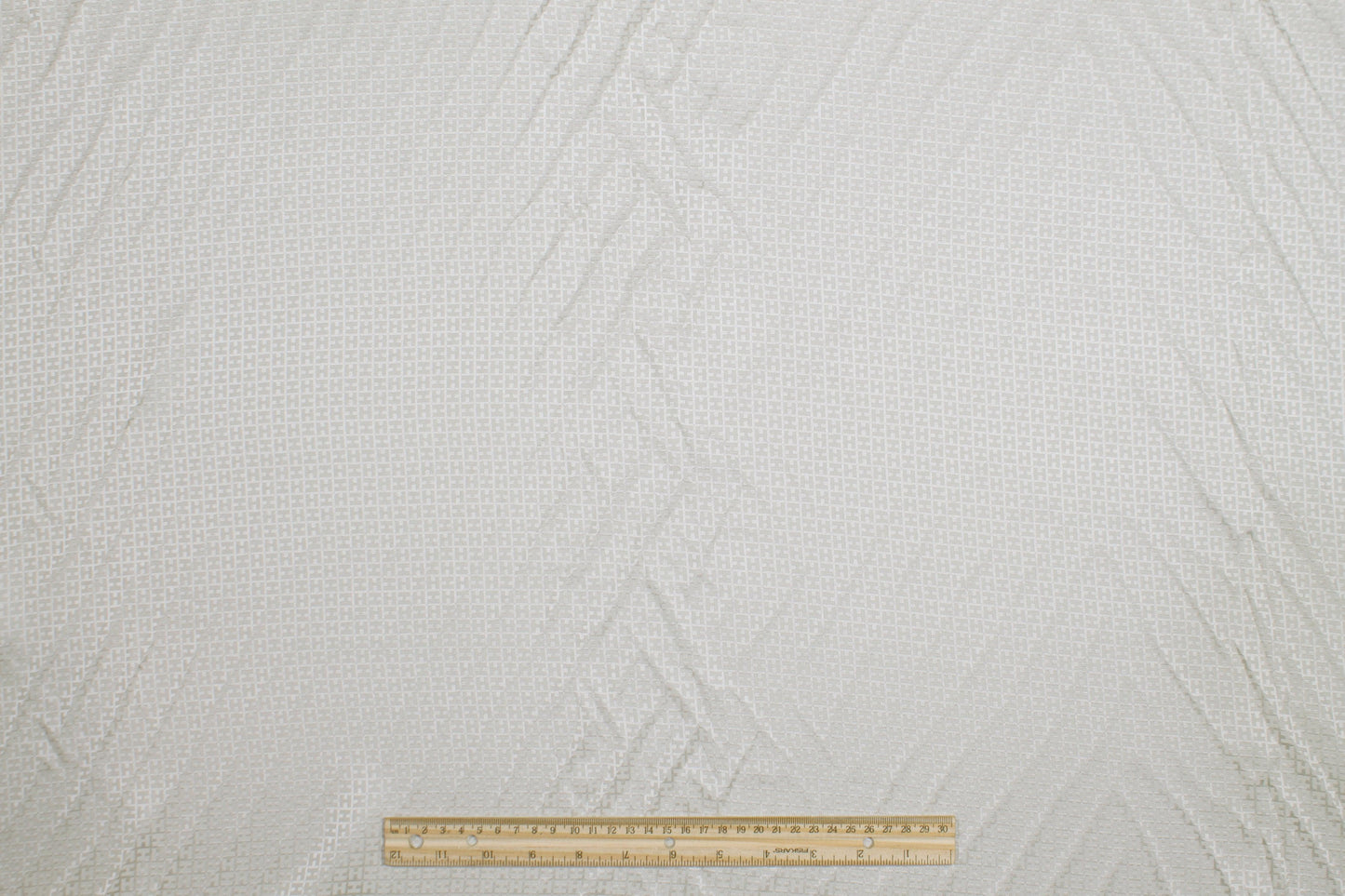 Lightweight Silk Jacquard - Ivory - Prime Fabrics