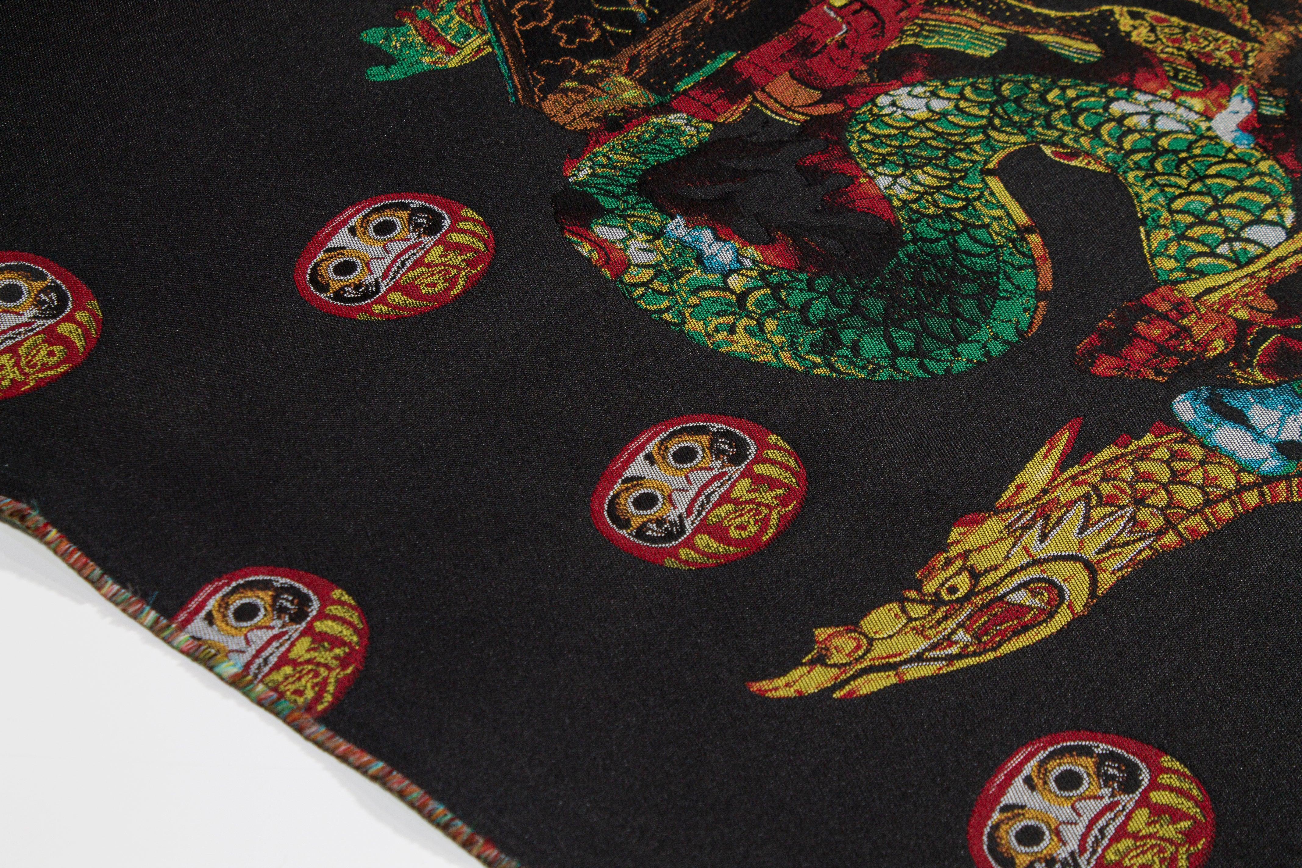 Heavy Jacquard Dragon Panel - Prime Fabrics