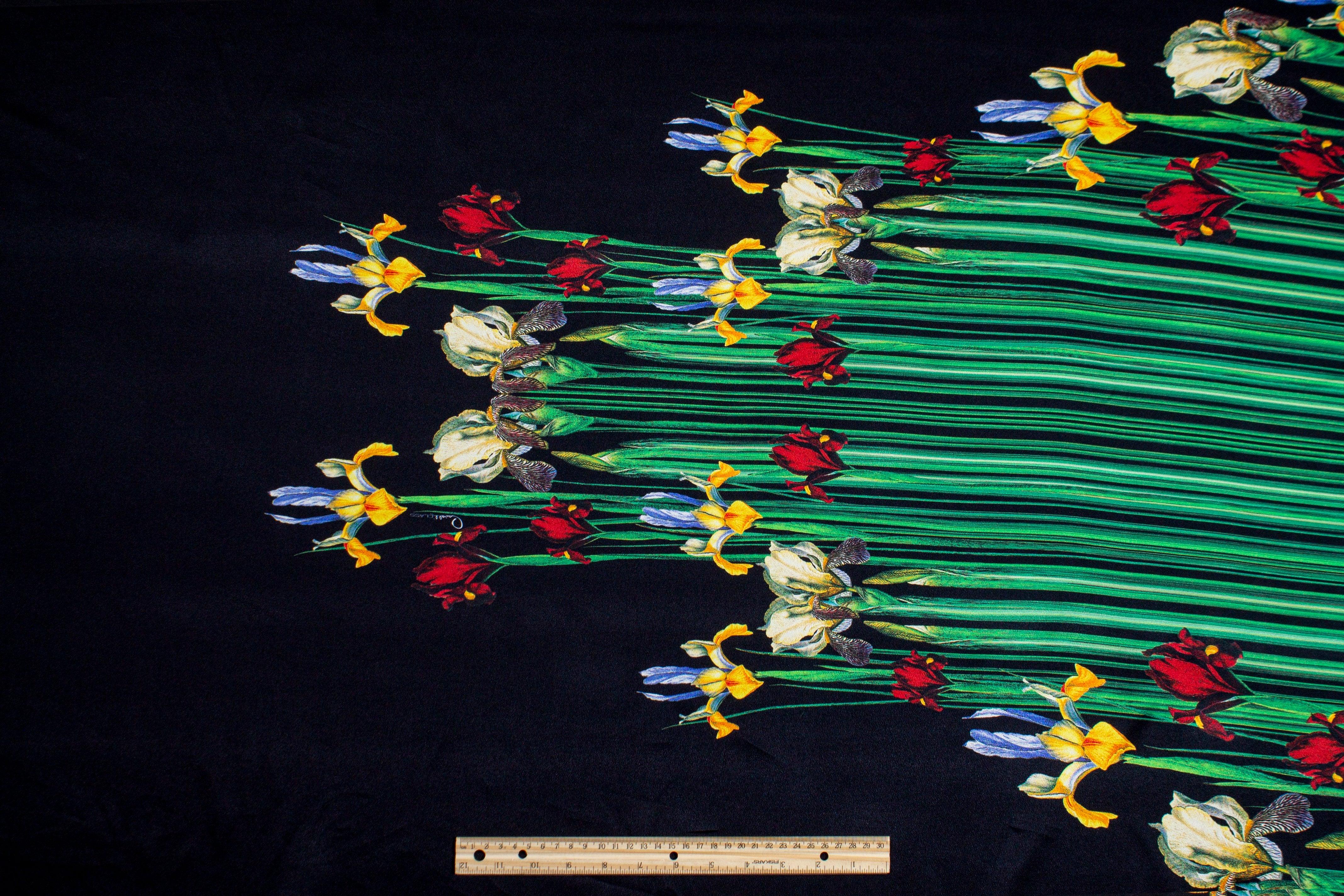 Roberto Cavalli - Heavy Viscose Charmeuse Panel - Prime Fabrics