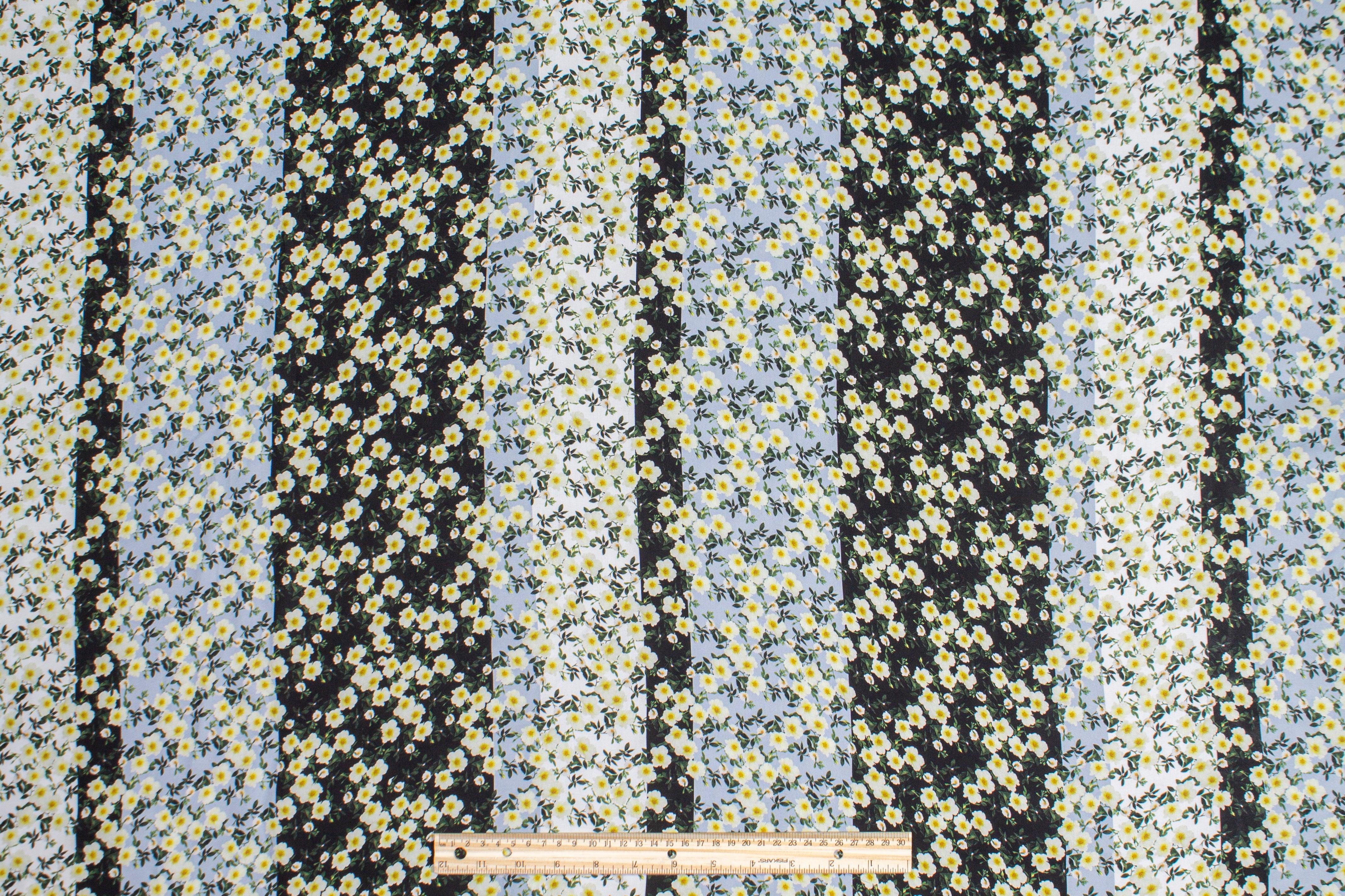 Ditsy Floral Viscose Silk Georgette - Multicolor - Prime Fabrics