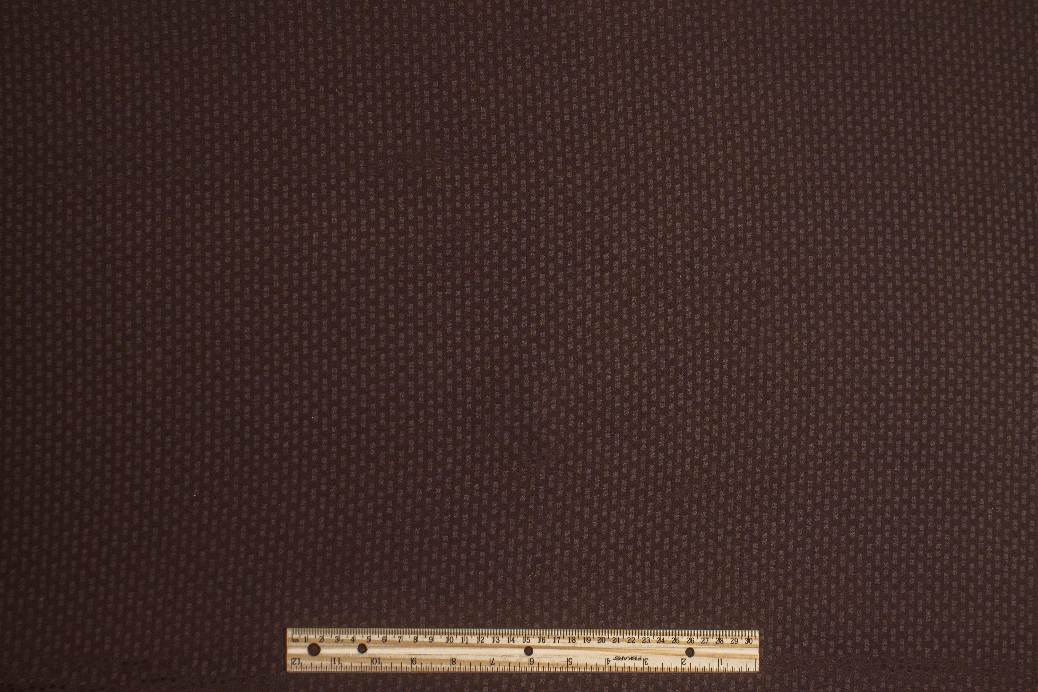 Segmented Stripe Silk Georgette - Brown - Prime Fabrics