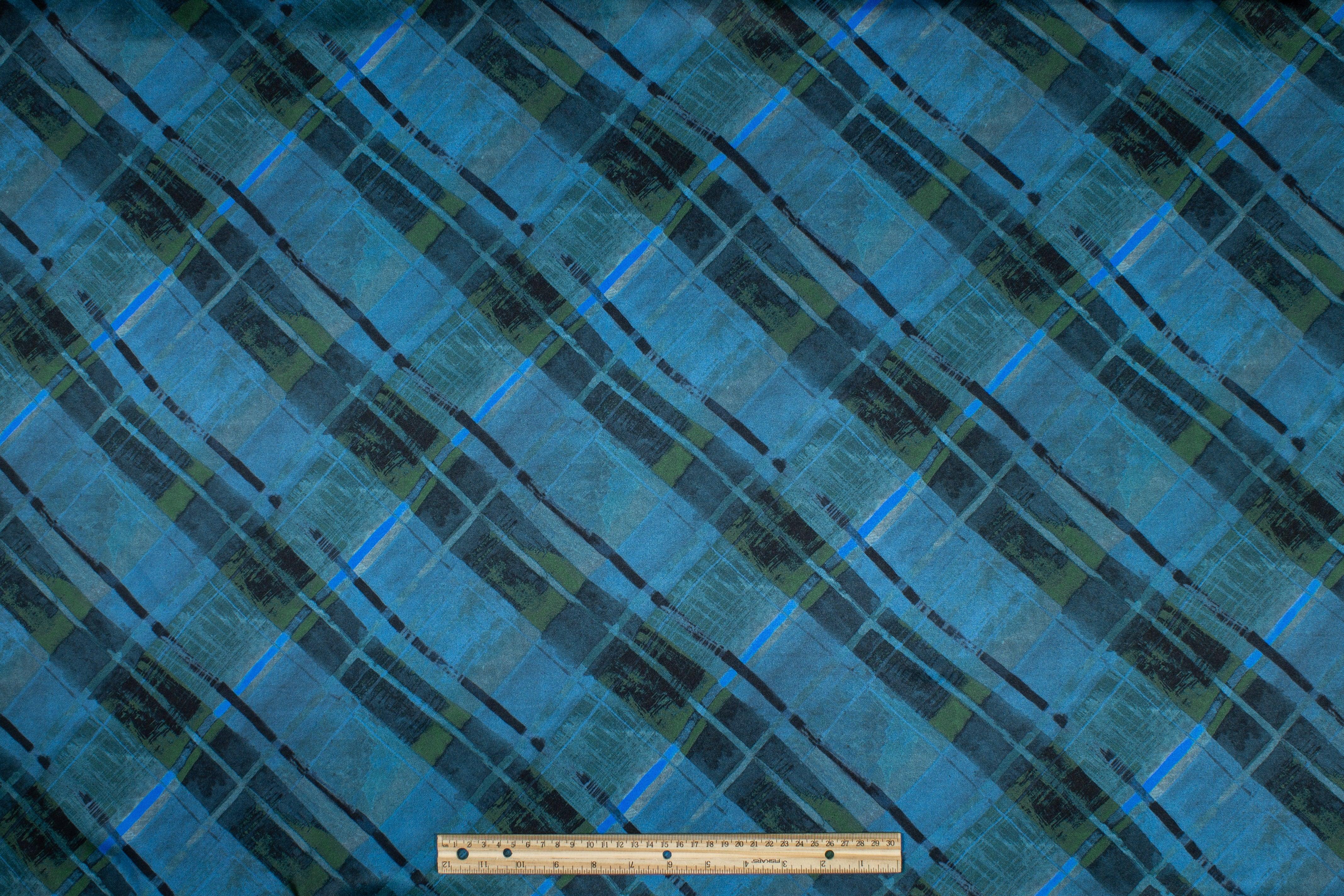 Italian Charmeuse - Ocean Blue - Prime Fabrics