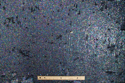 Handmade Iridescent Star Sequins - Blue - Prime Fabrics