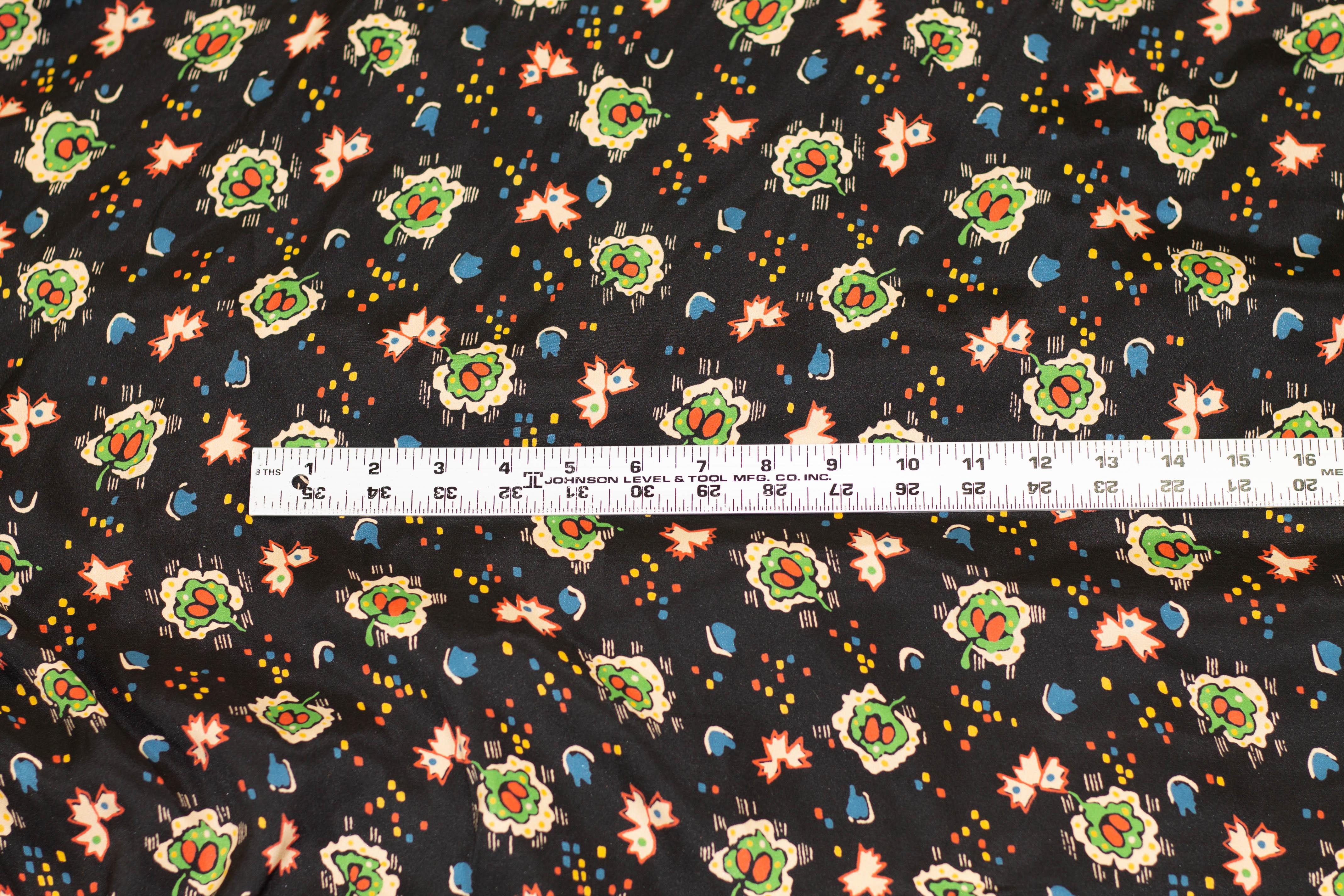 Multicolor Silk Charmeuse - Prime Fabrics