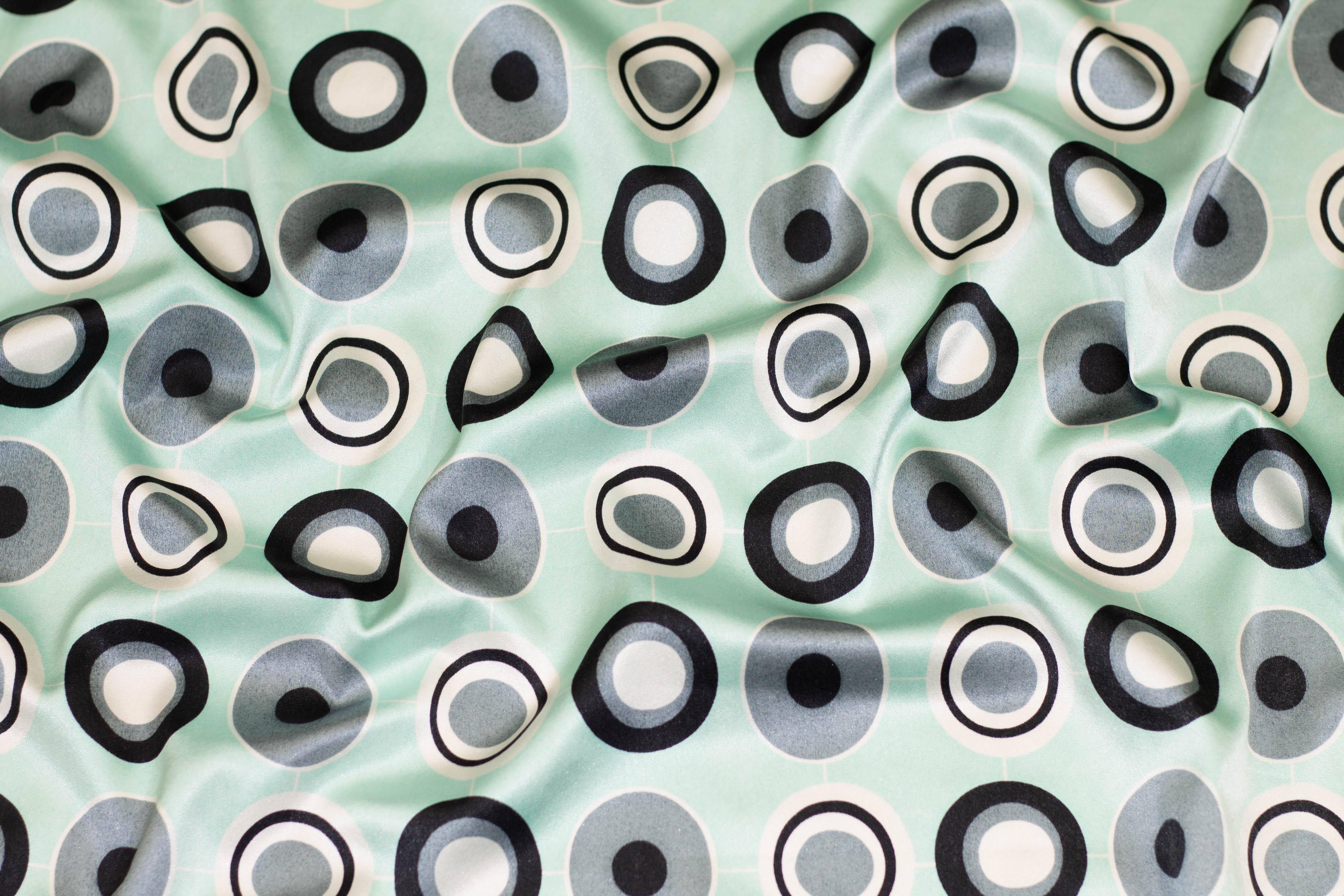 Tiffany Blue Stretch Silk Charmeuse - Prime Fabrics