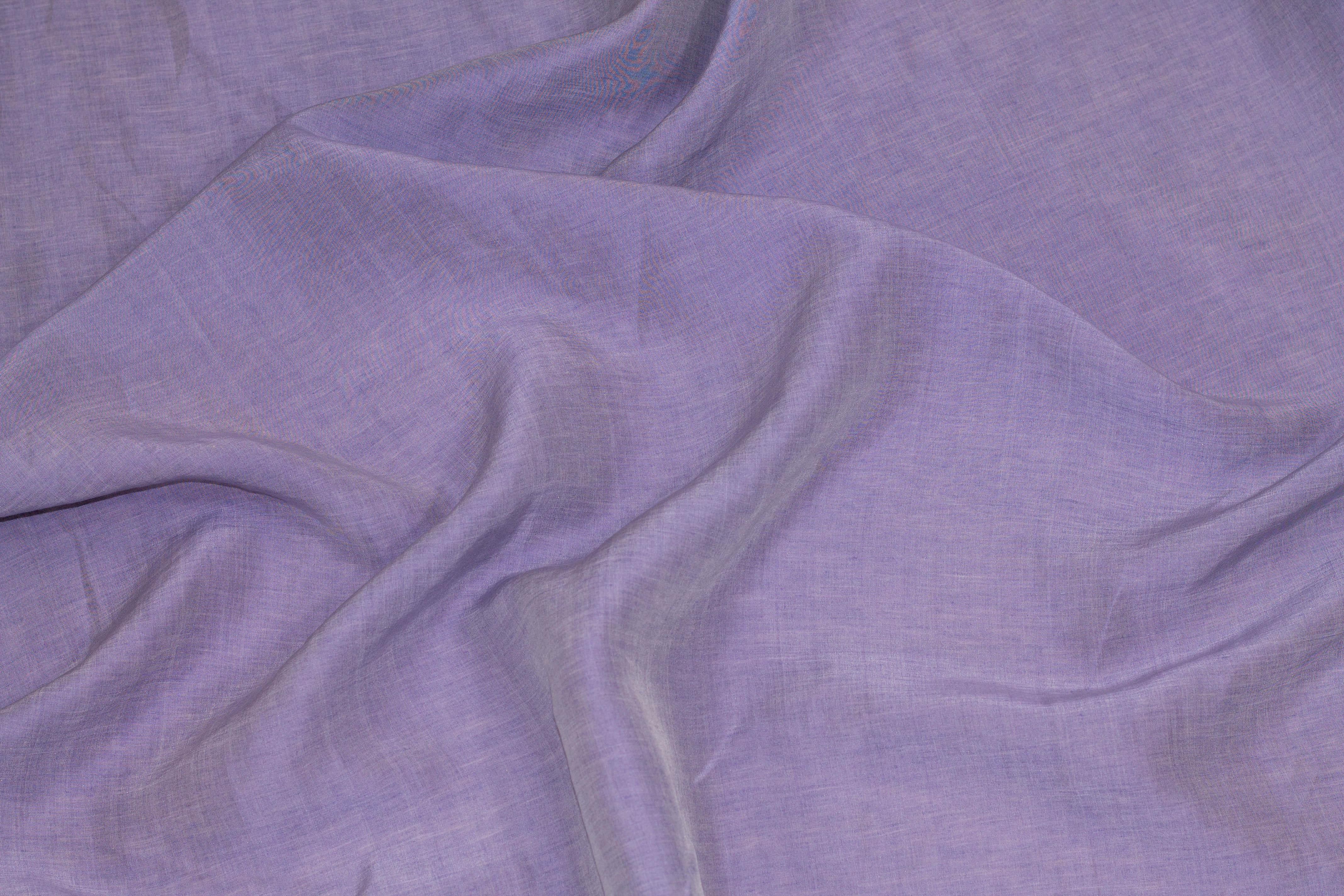 Dark Lavender Solid Linen - Prime Fabrics