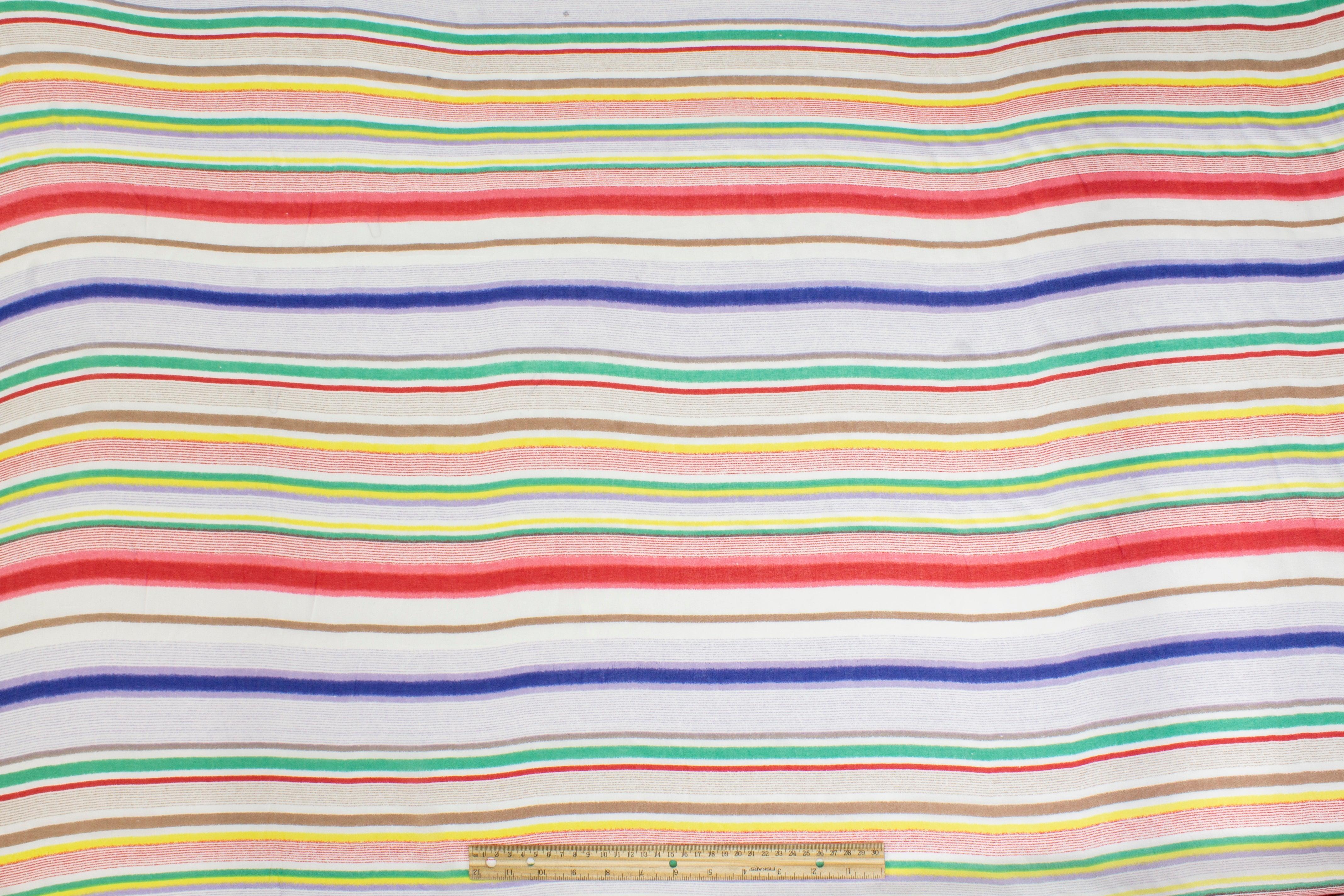 Striped Cotton Voile - Multicolor - Prime Fabrics