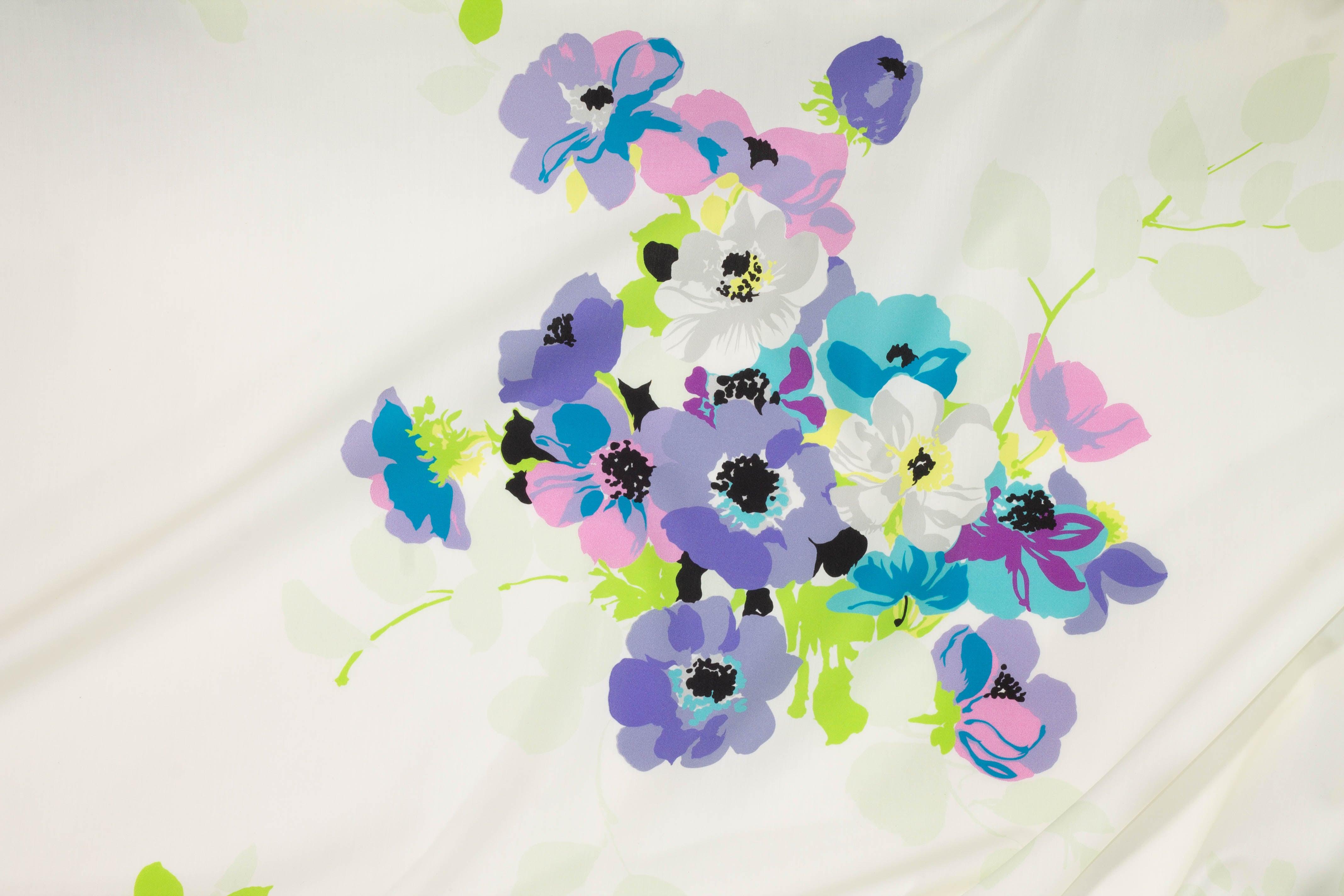 Multicolor Floral Italian Cotton - Prime Fabrics