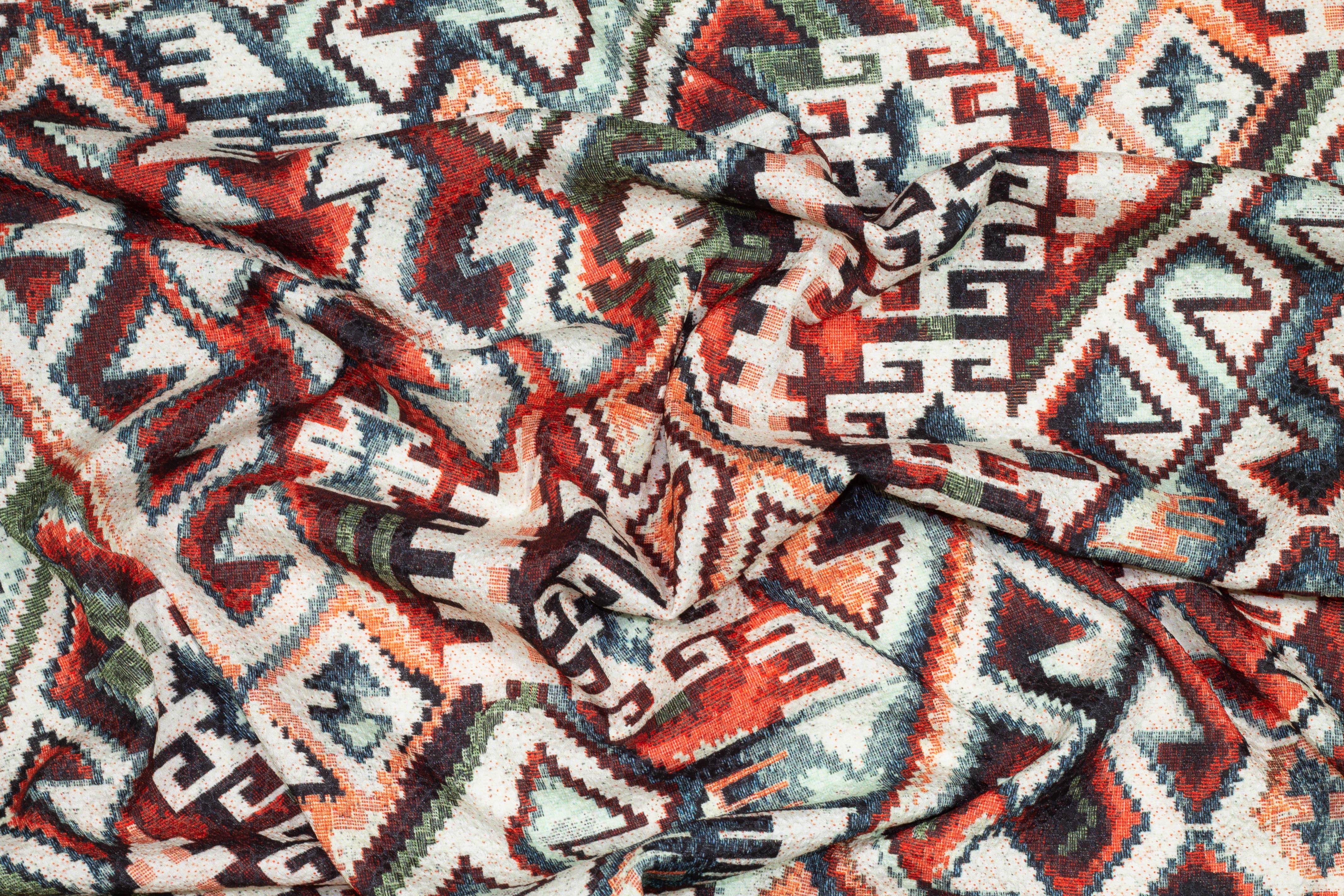 Multicolor Stretch Polyester - Prime Fabrics