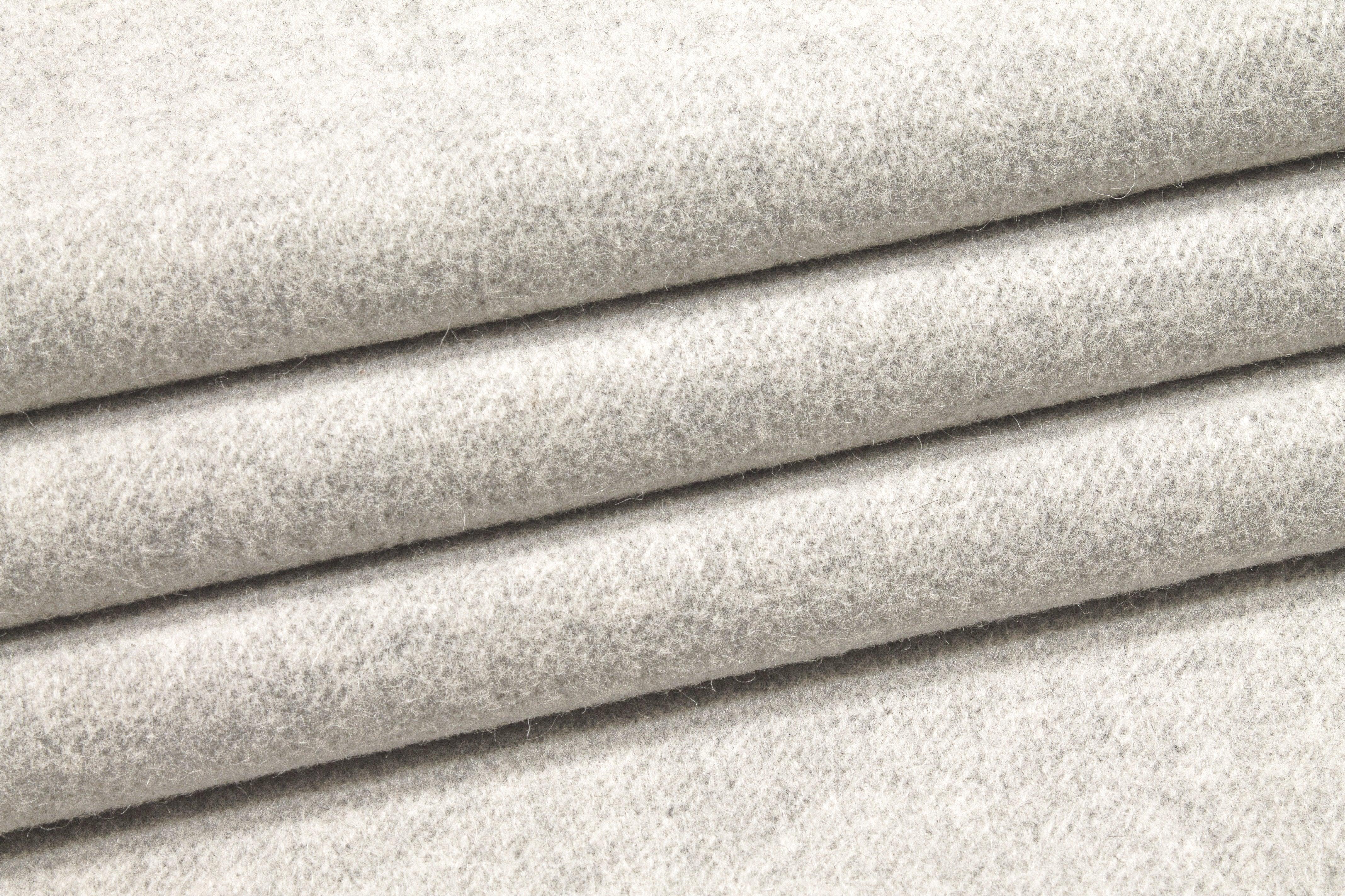 Light Gray Italian Wool Coating - Prime Fabrics