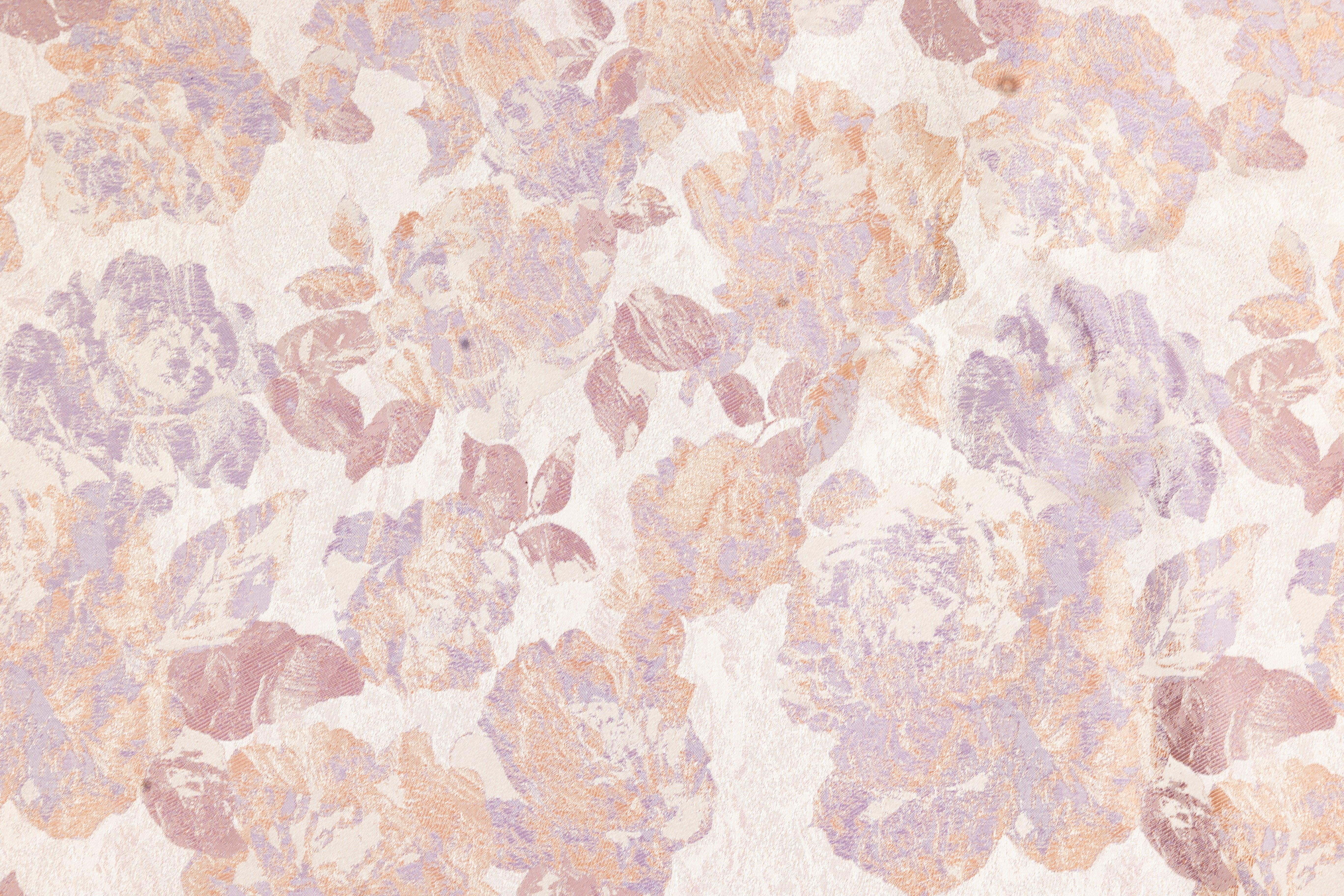 Blush and Lilac Metallic Brocade - Prime Fabrics