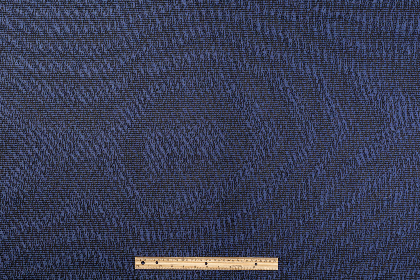 Cotton Tweed - Blue / Black