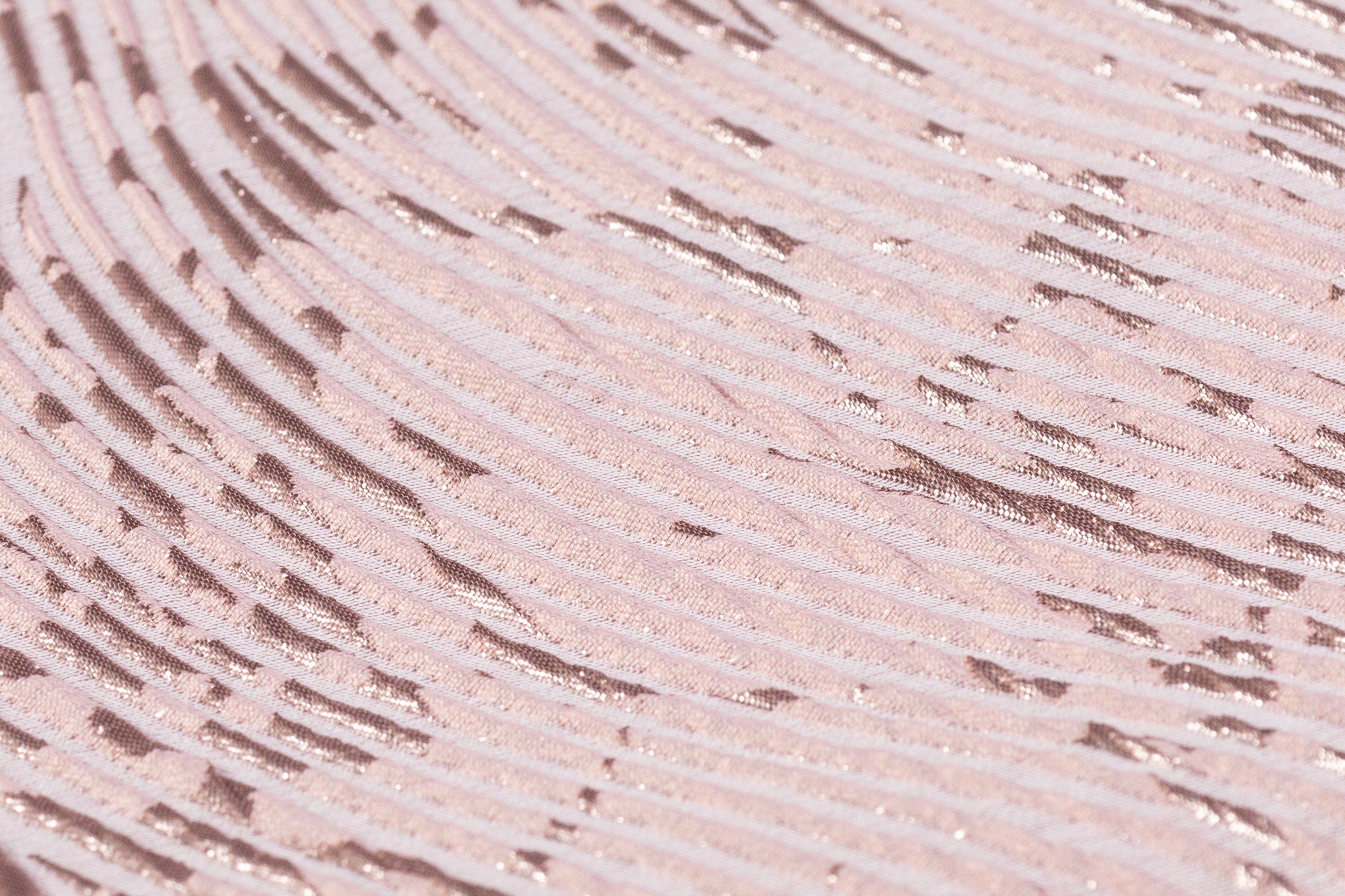 Metallic Italian Cloqué Brocade - Pink