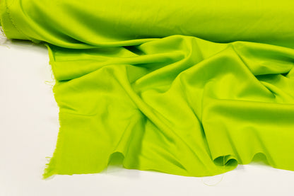 Stretch Wool Suiting - Bright Green
