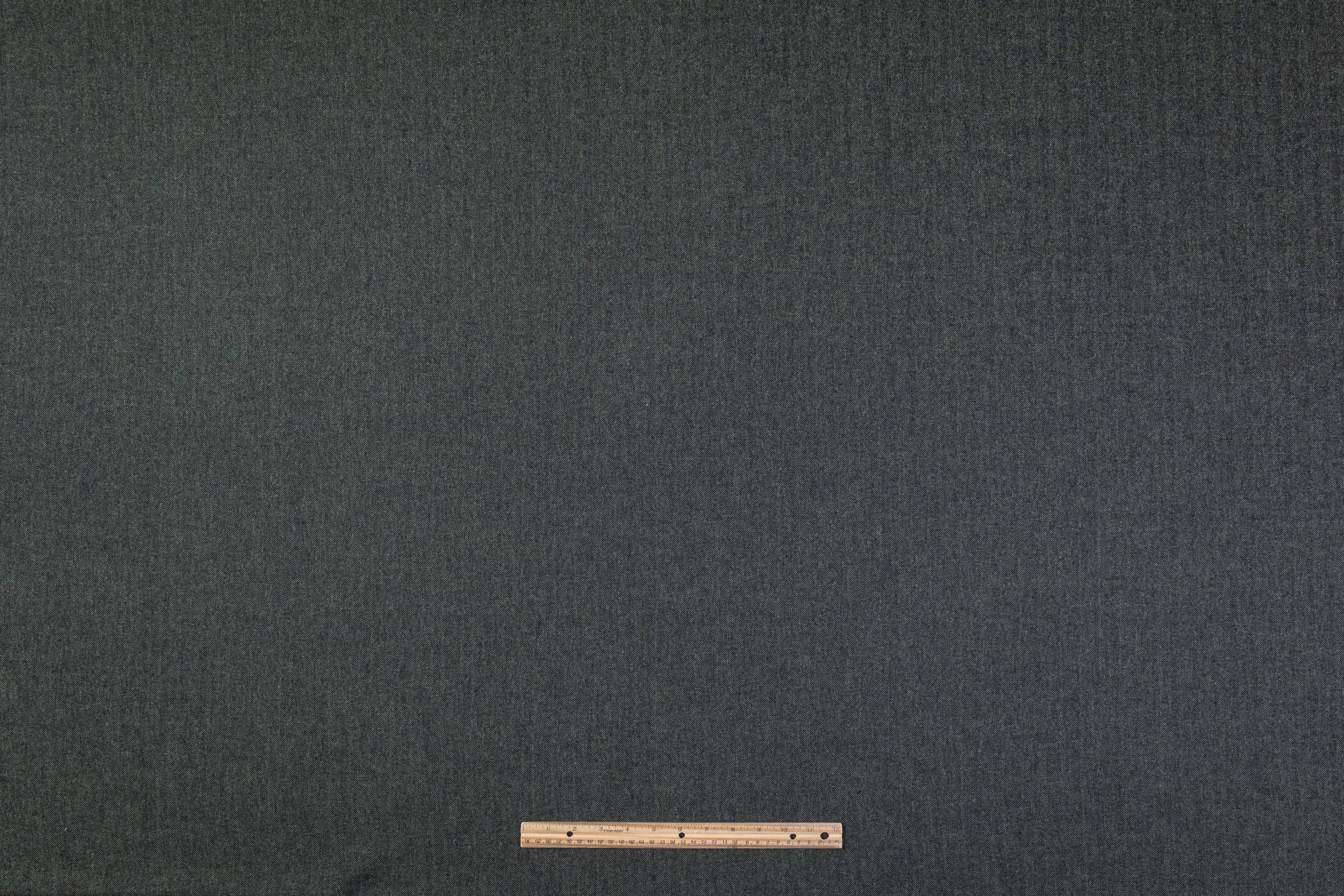 Tollegno - Herringbone Italian Wool Tweed - Green