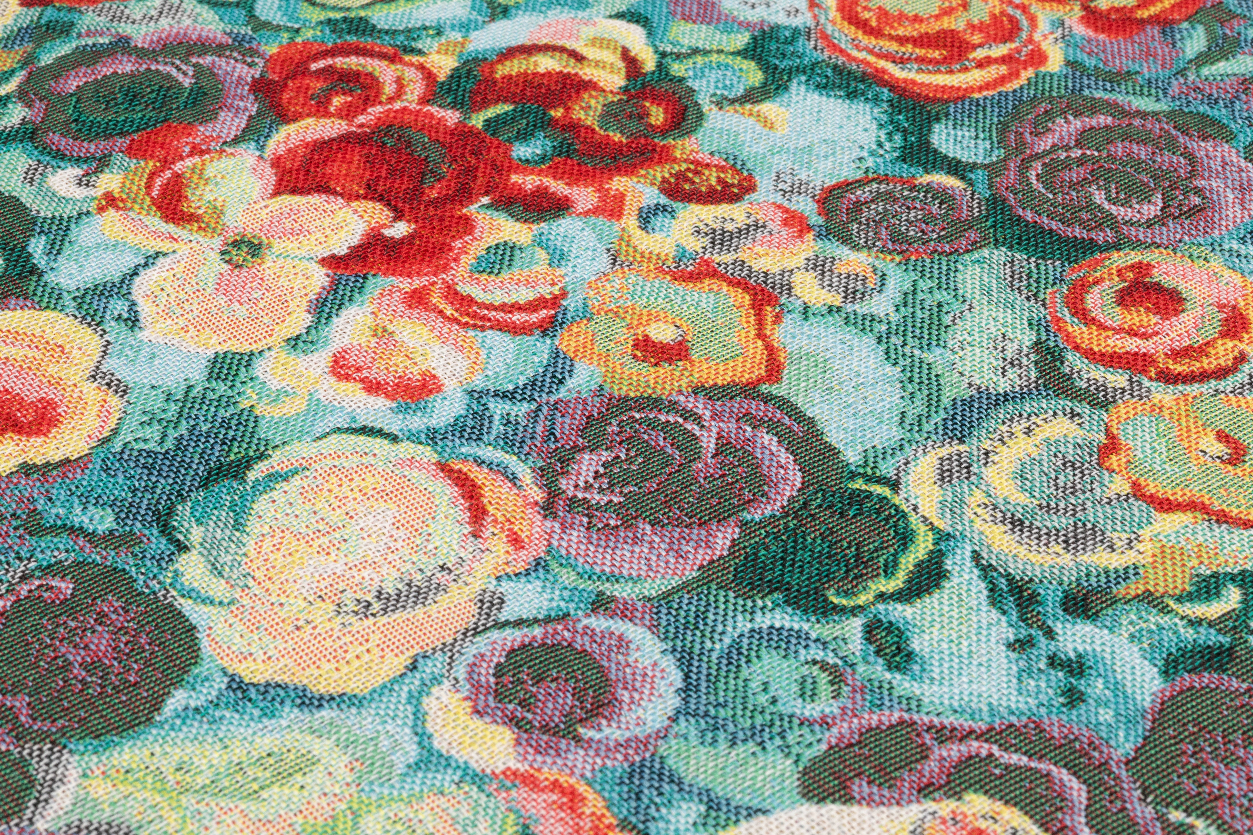 Floral Italian Tapestry Style Brocade - Multicolor