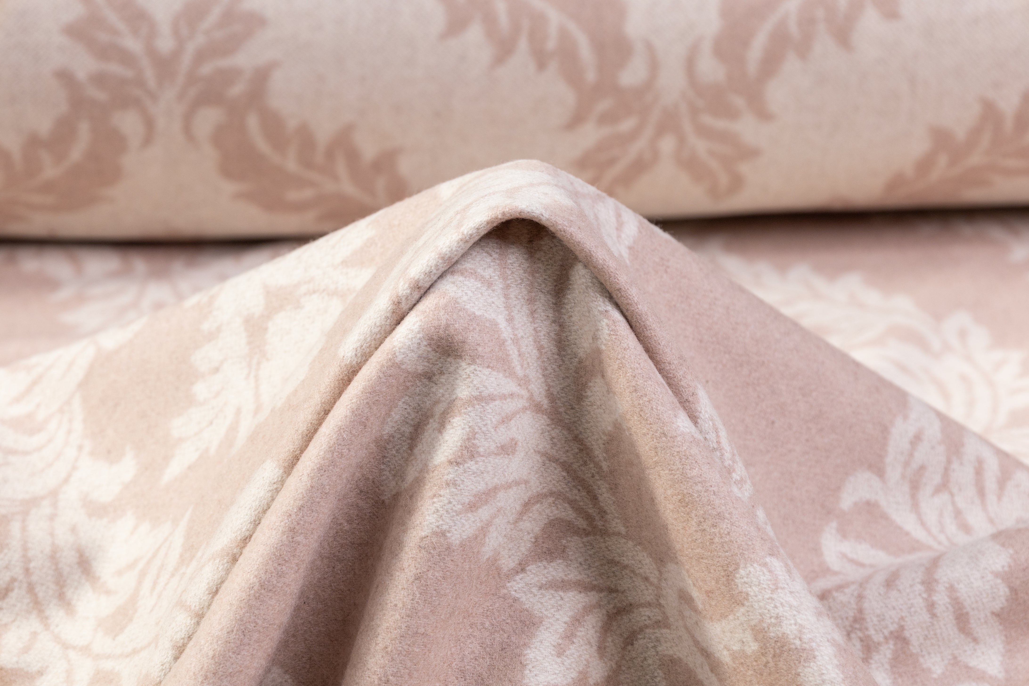 Etro - Double Faced Italian Damask Wool Coating - Beige
