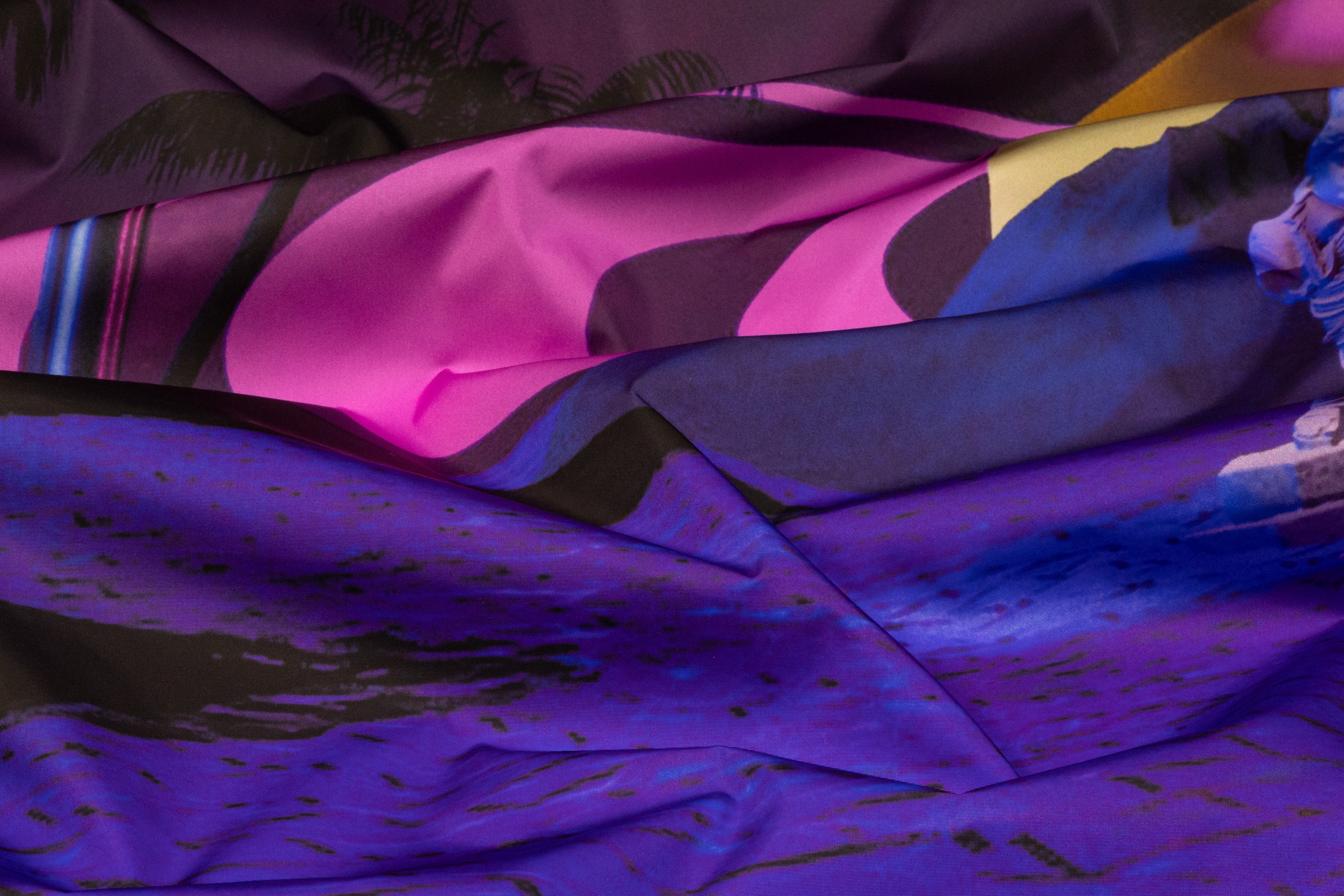Cosmic Oasis Nylon Panel Print