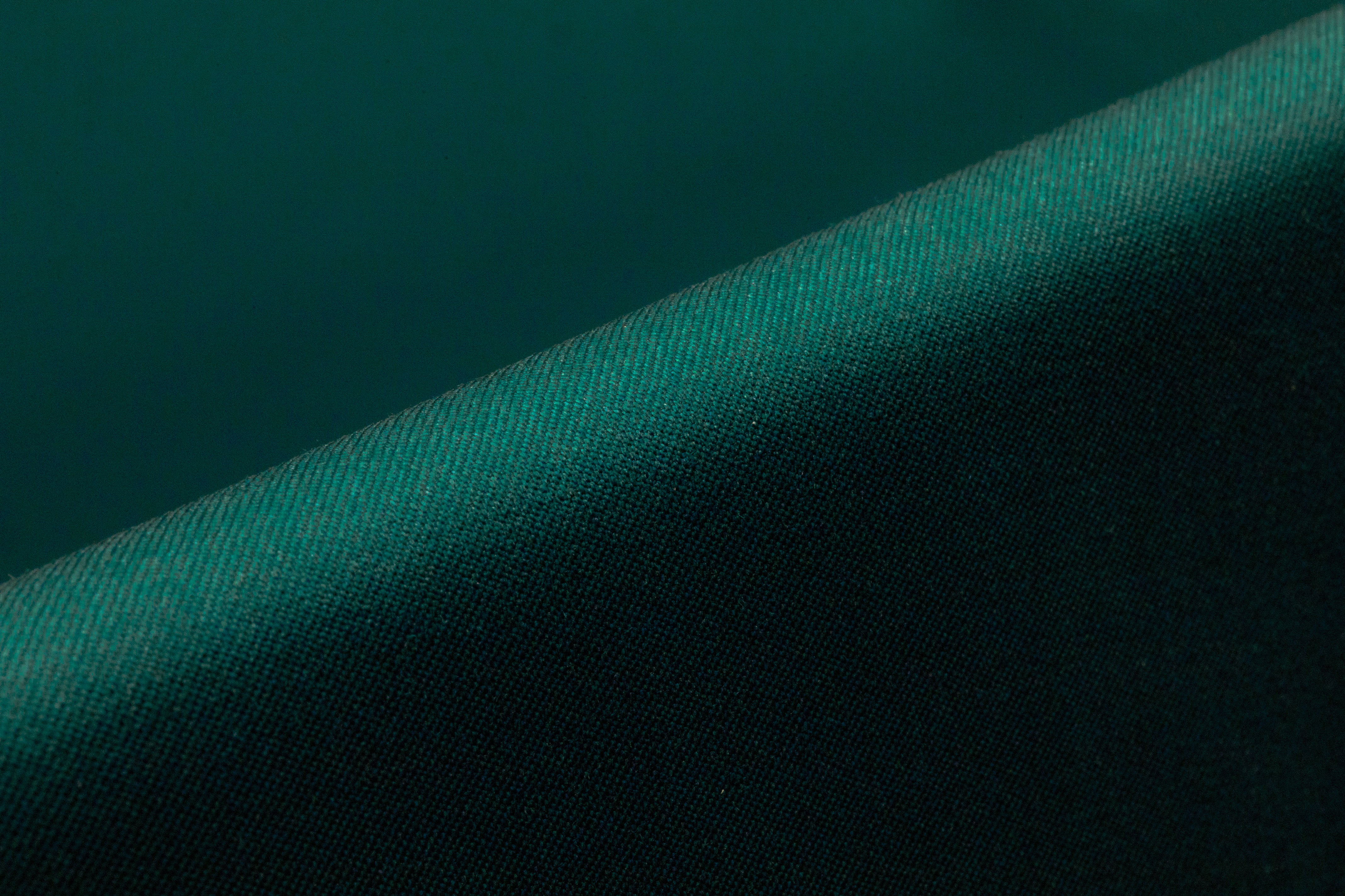 Summer Tasmania Super 130s Italian Wool Suiting - Teal Green