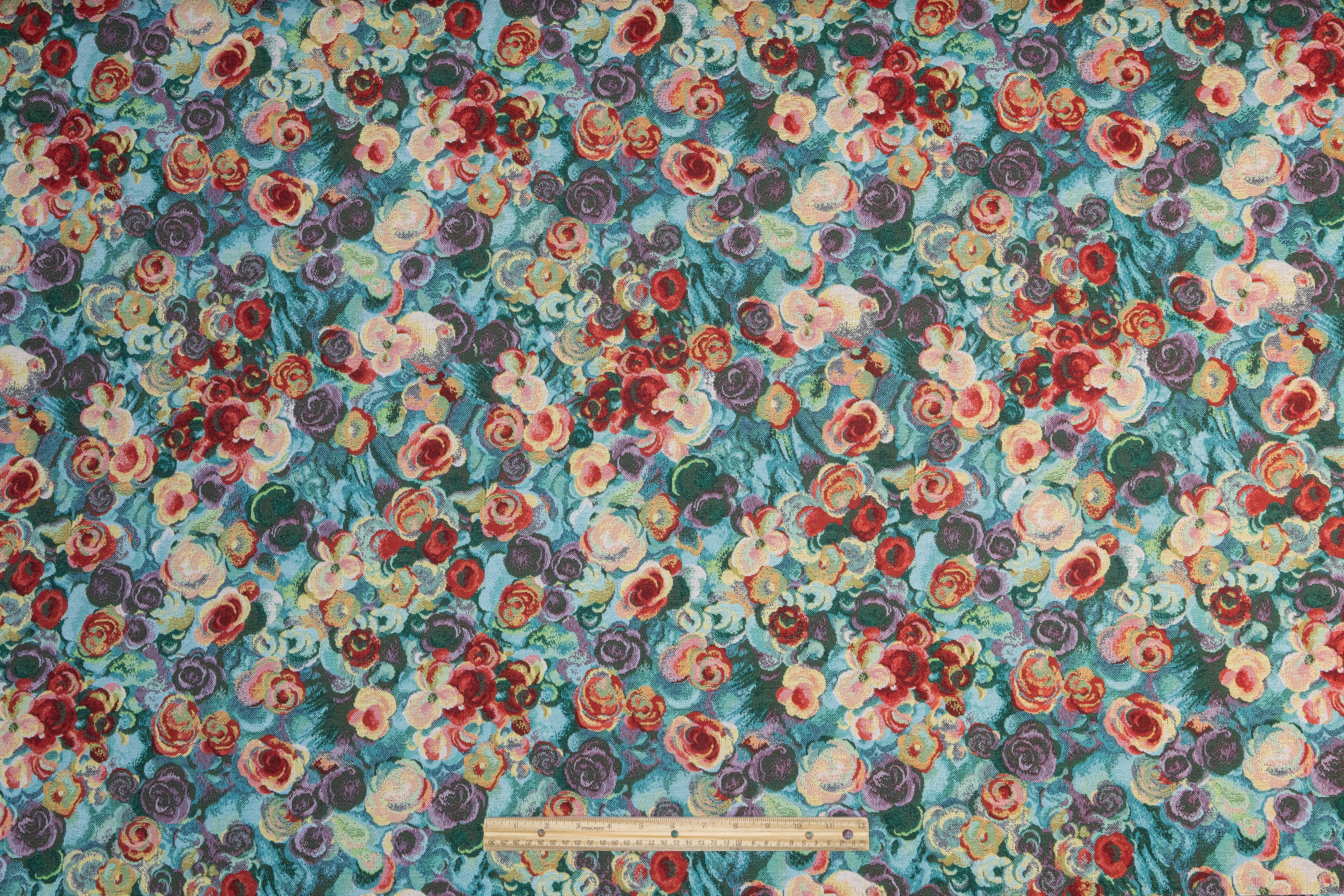 Floral Italian Tapestry Style Brocade - Multicolor