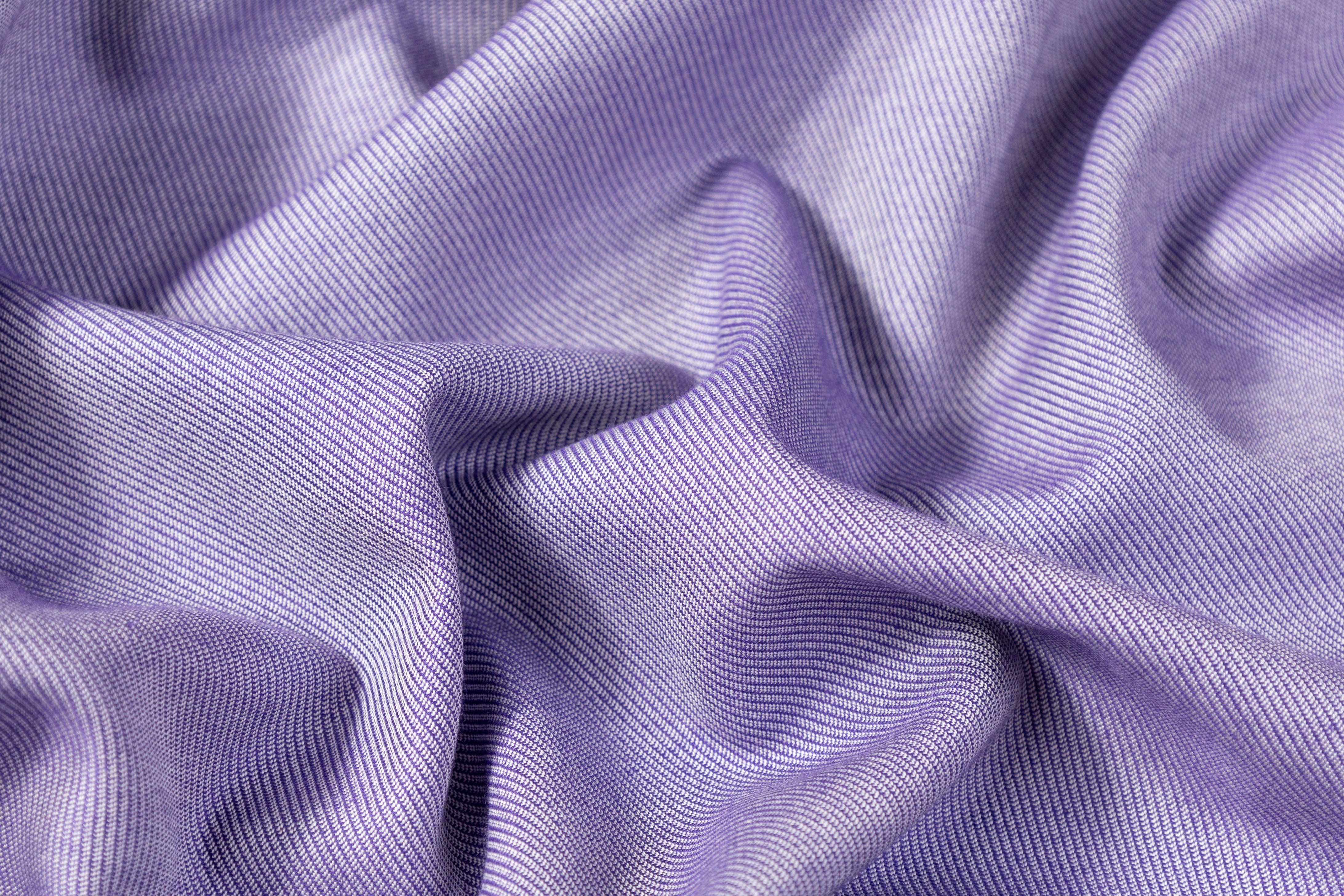 Italian Cotton Twill Suiting - Purple