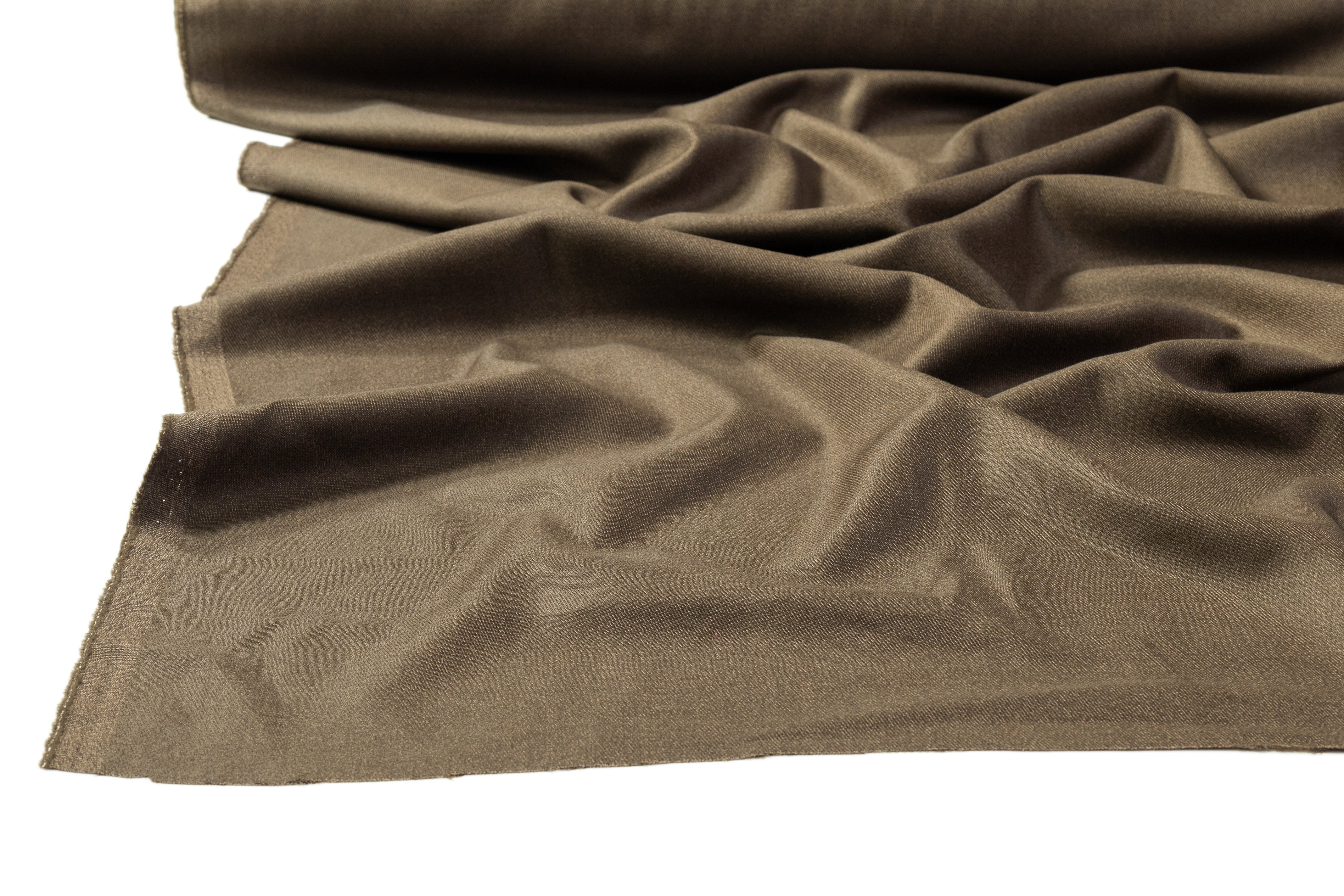 Reda - Italian Wool Twill Suiting - Antique Brass
