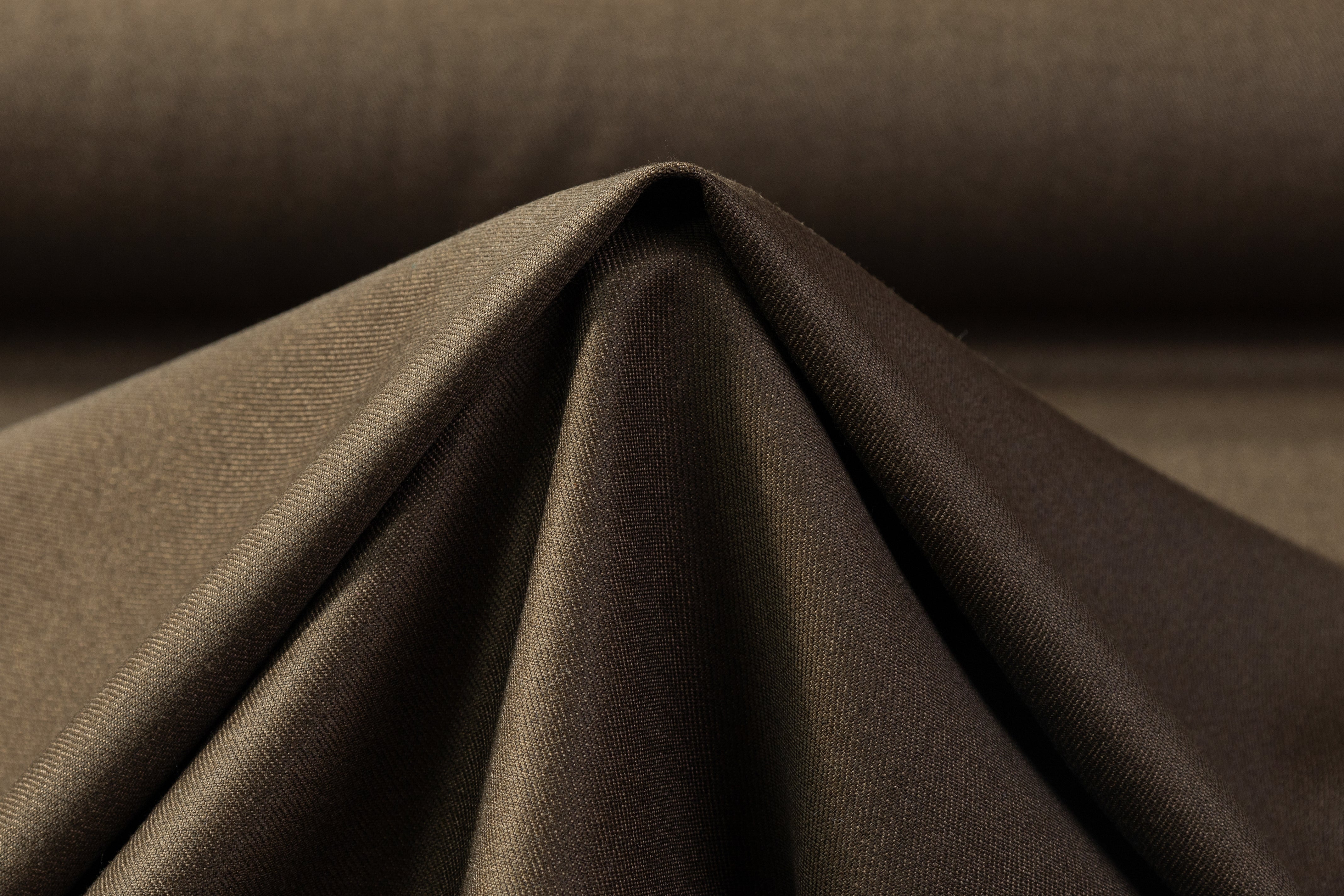 Reda - Italian Wool Twill Suiting - Antique Brass