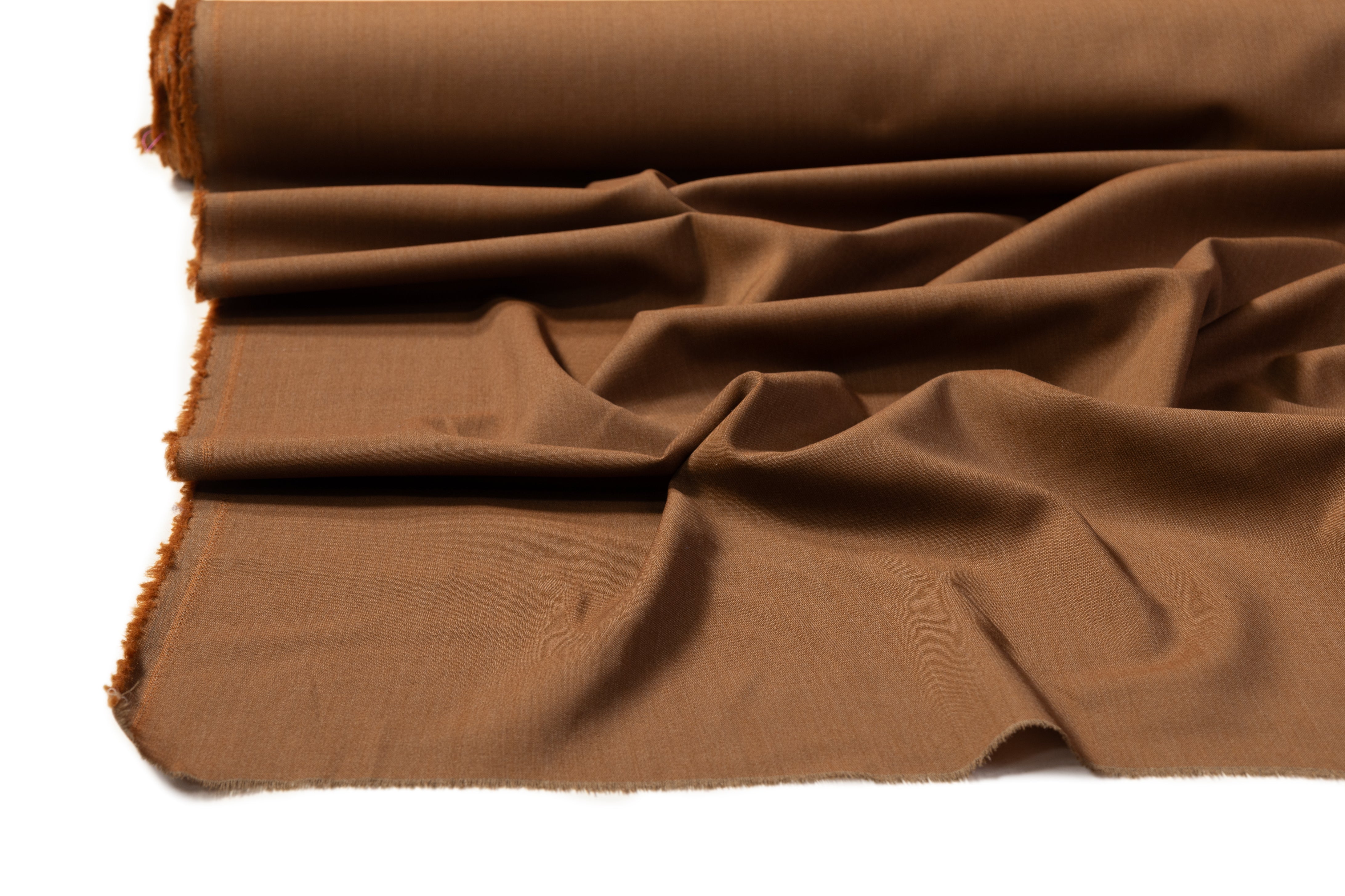 Tallia di Delfino - Italian Wool Suiting - Brown