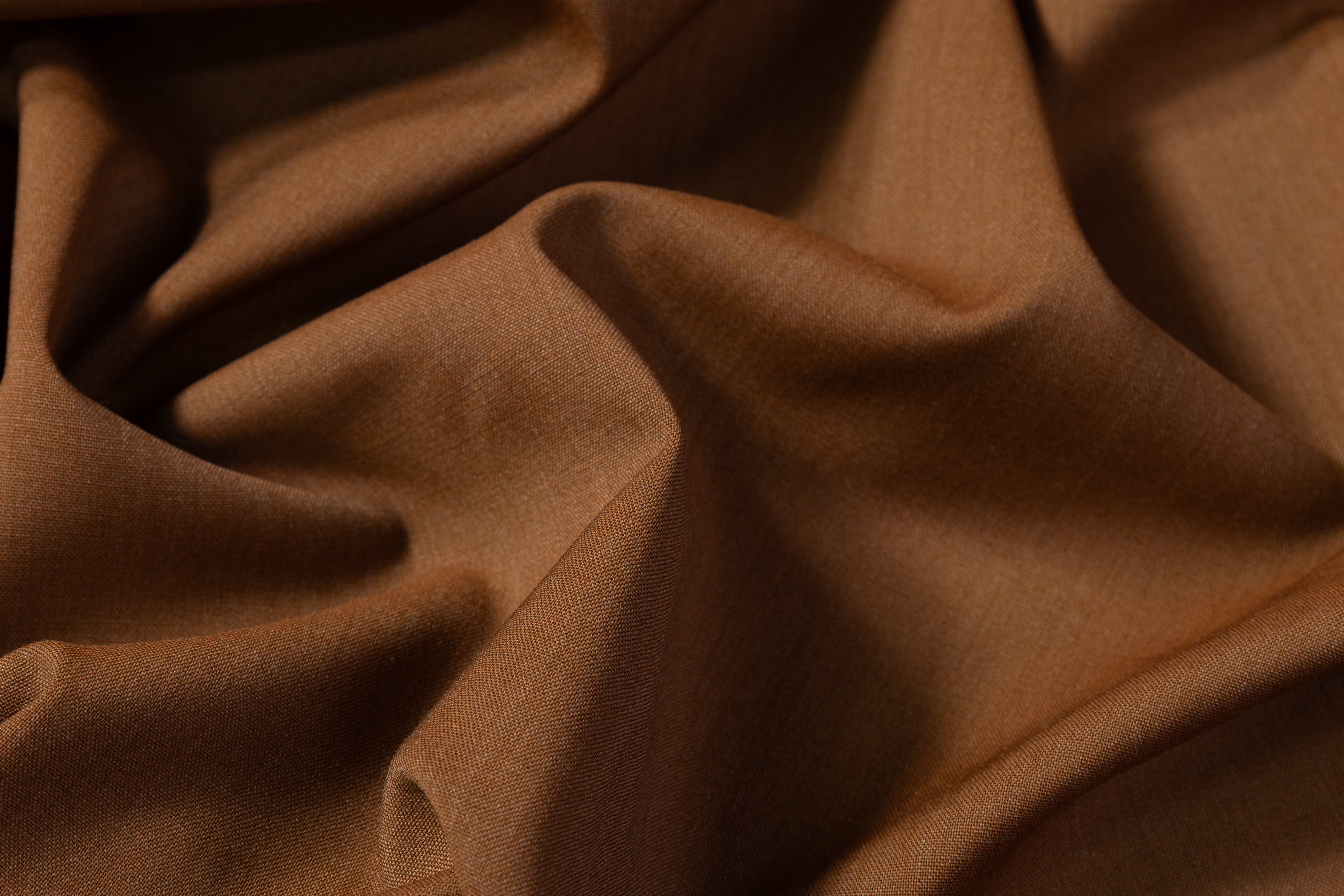 Tallia di Delfino - Italian Wool Suiting - Brown