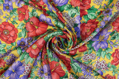Emanuel Ungaro - Hammered Italian Silk - Multicolor