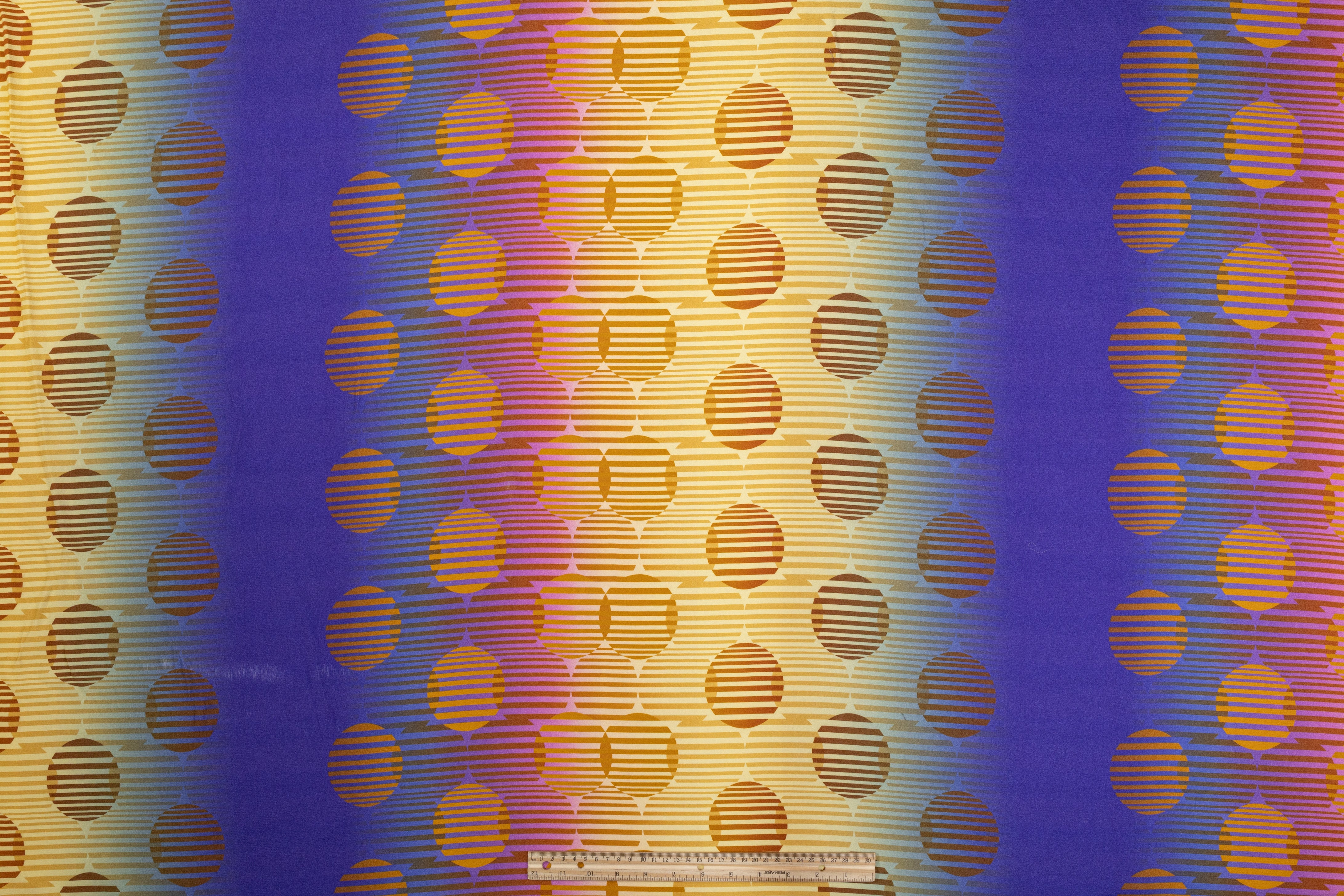 Printed Italian Viscose Challis - Multicolor
