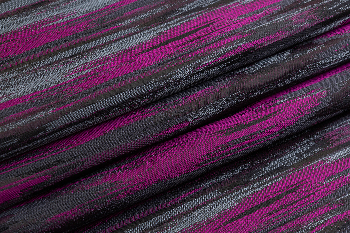 Streak Brocade - Fuchsia / Gray