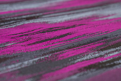 Streak Brocade - Fuchsia / Gray